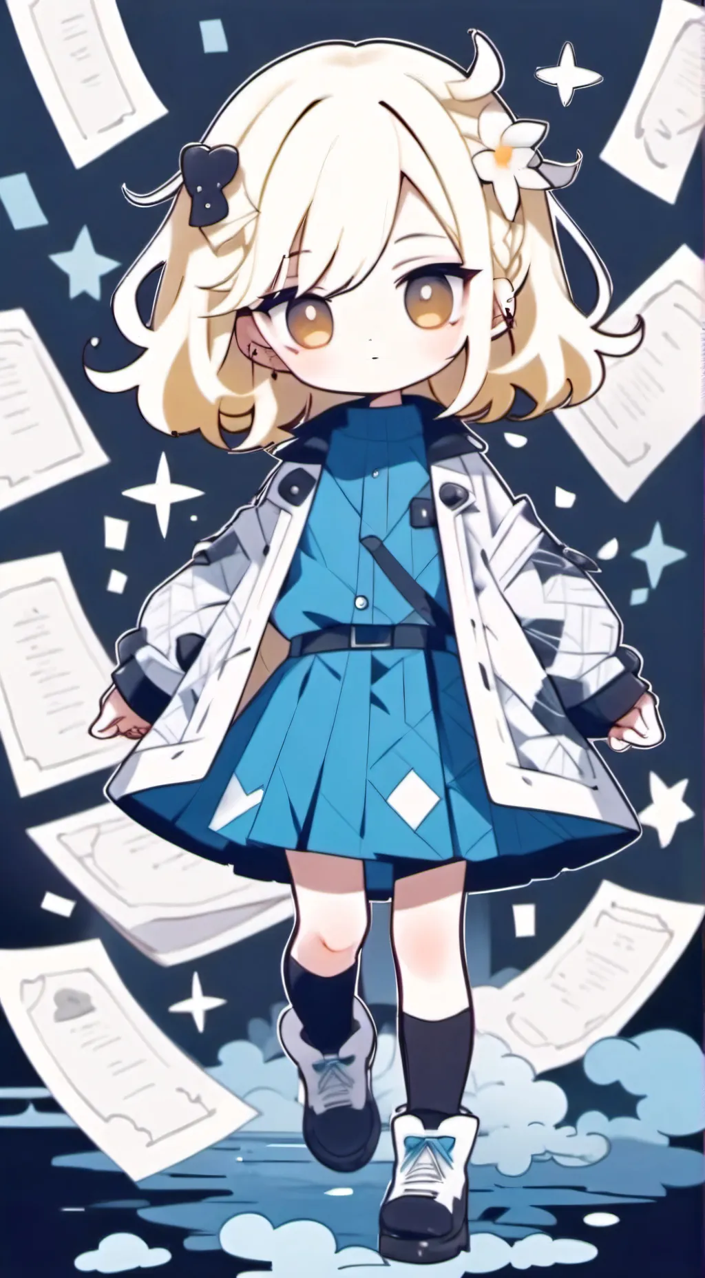 ai character: Mha 🦓 background