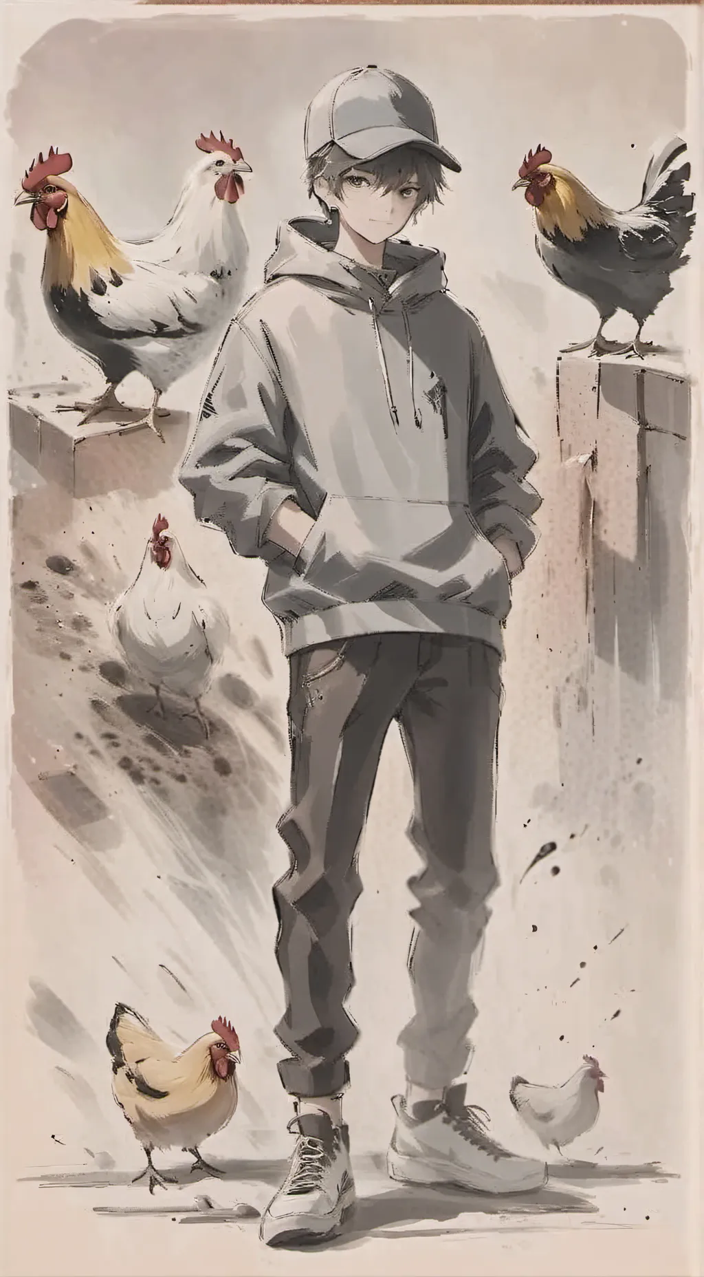 ai character: Koko background