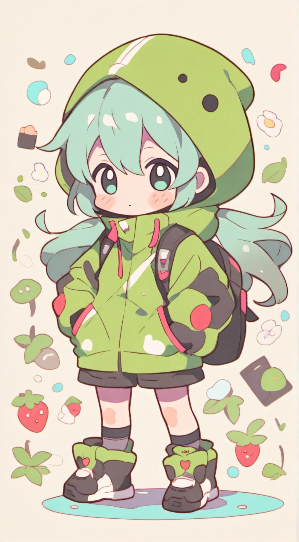 ai character: dandy's world! background