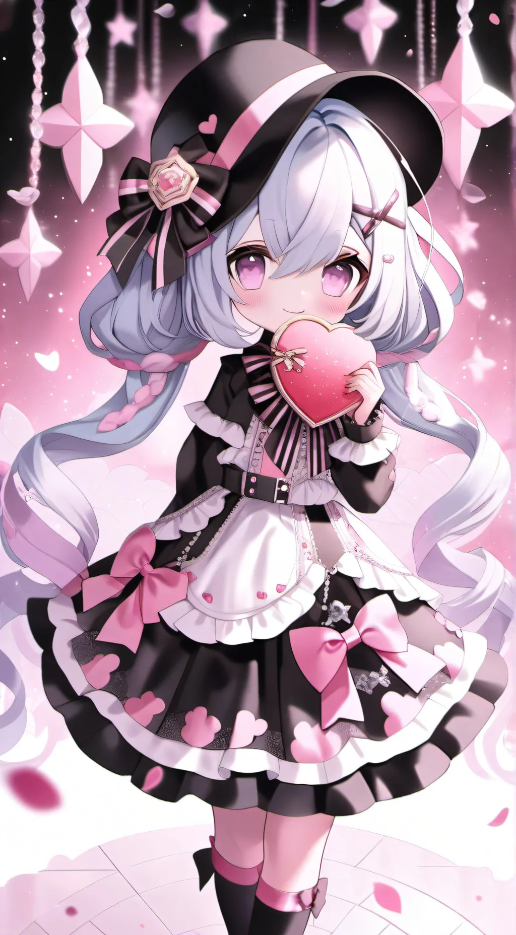 ai character: Enhypen and MD  background