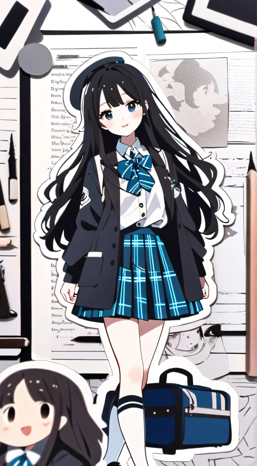 ai character: JJK pick me ... background