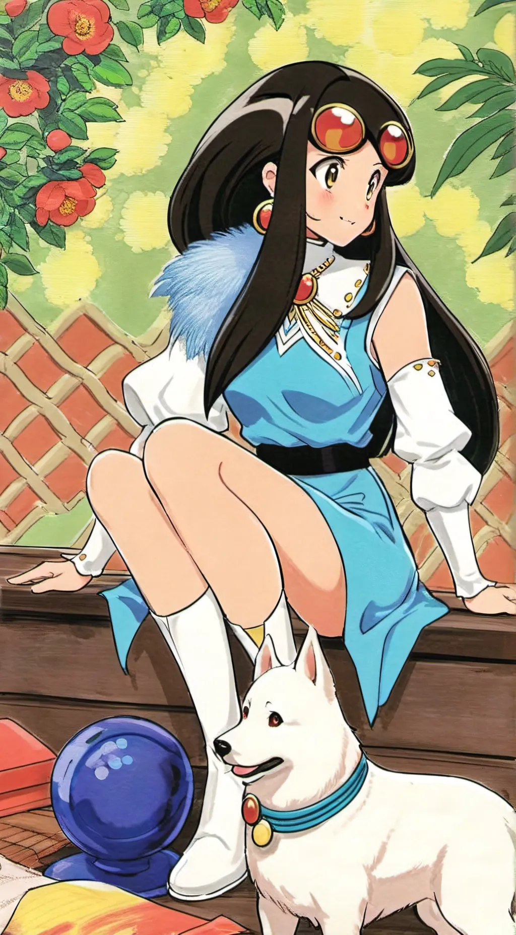 ai character: circo digital  background