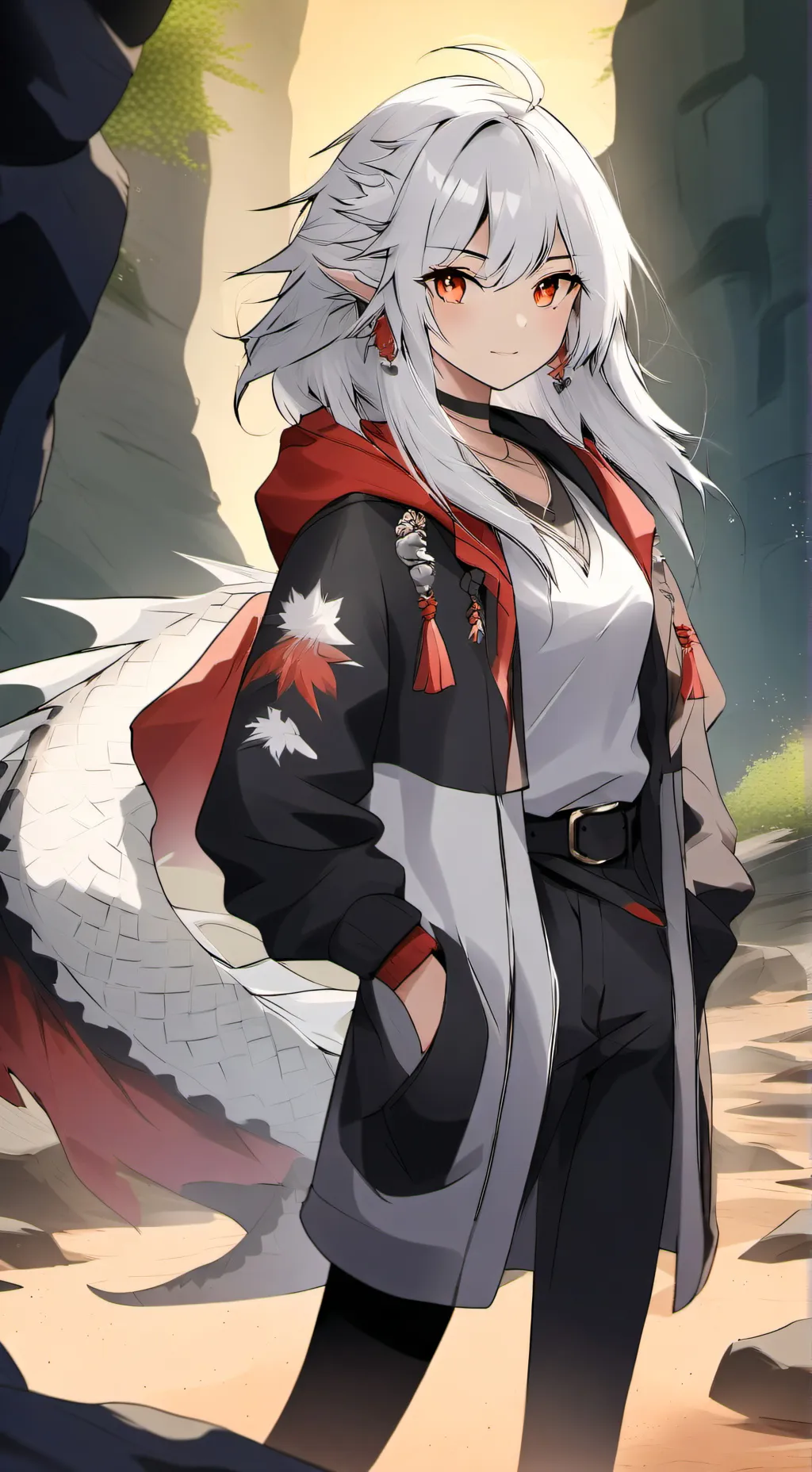 ai character: Faris Neuka  background