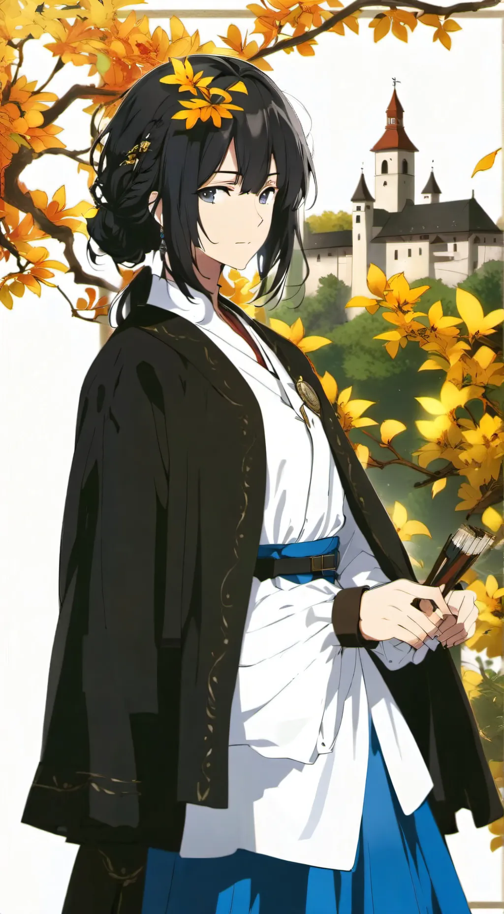 ai character: rine background
