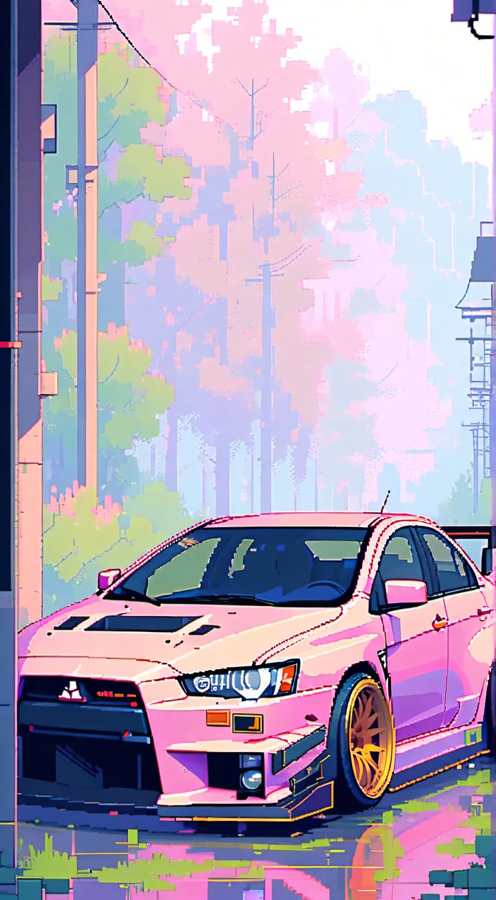 ai character: Lancer Evo X background