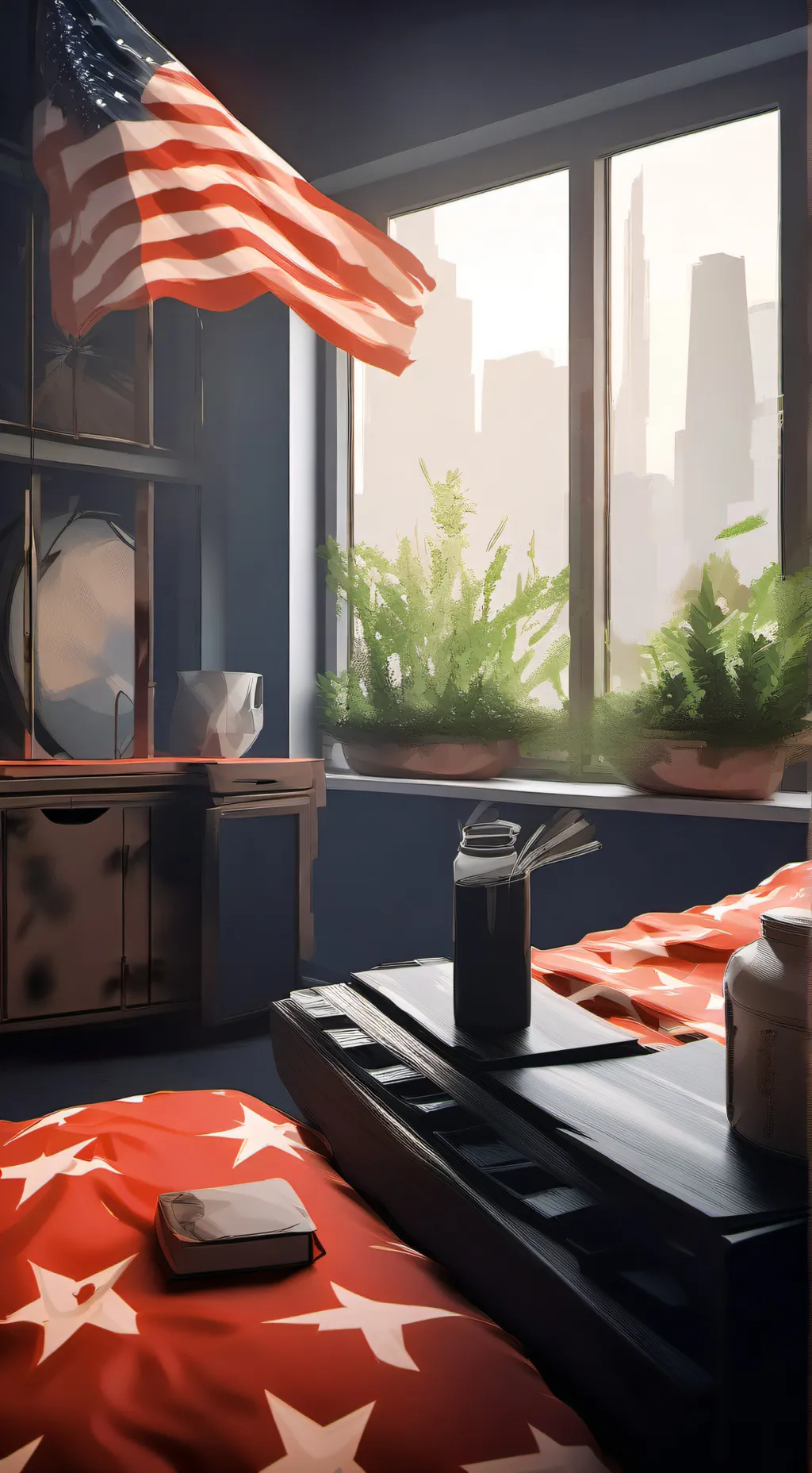 ai character: ha background