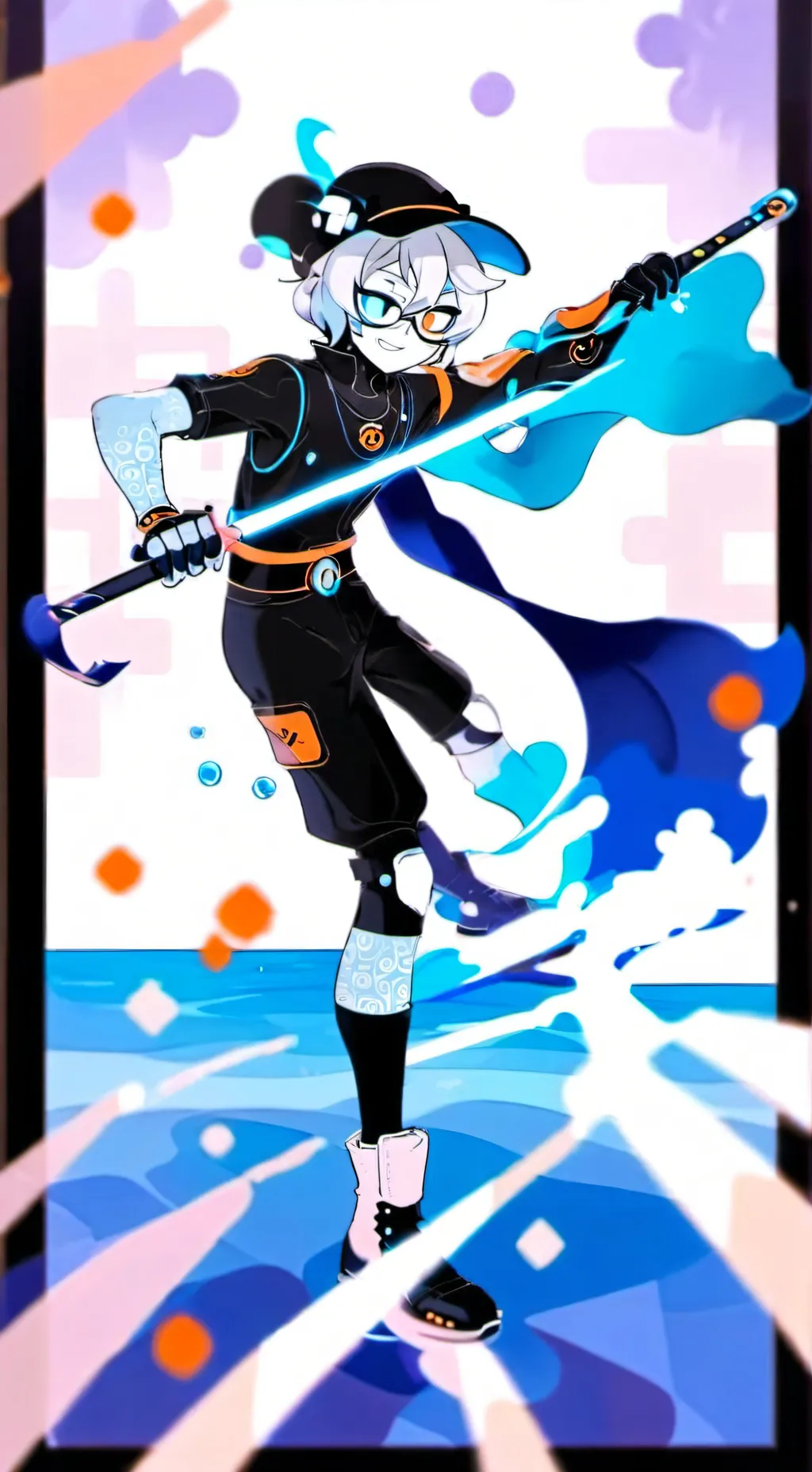 ai character: crk sleepover background