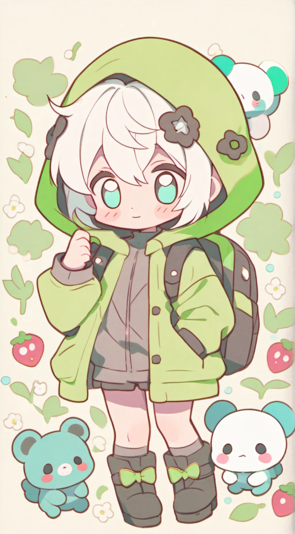 ai character: hijo malo background