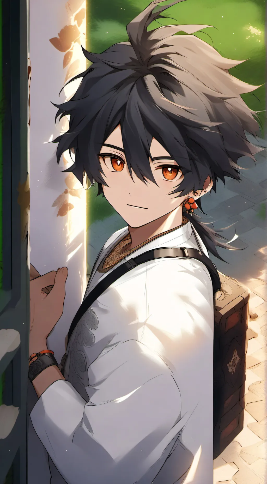 ai character: dino background