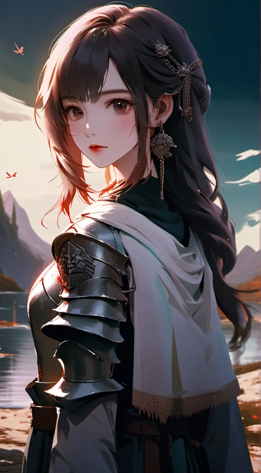 ai character: Emmerald background