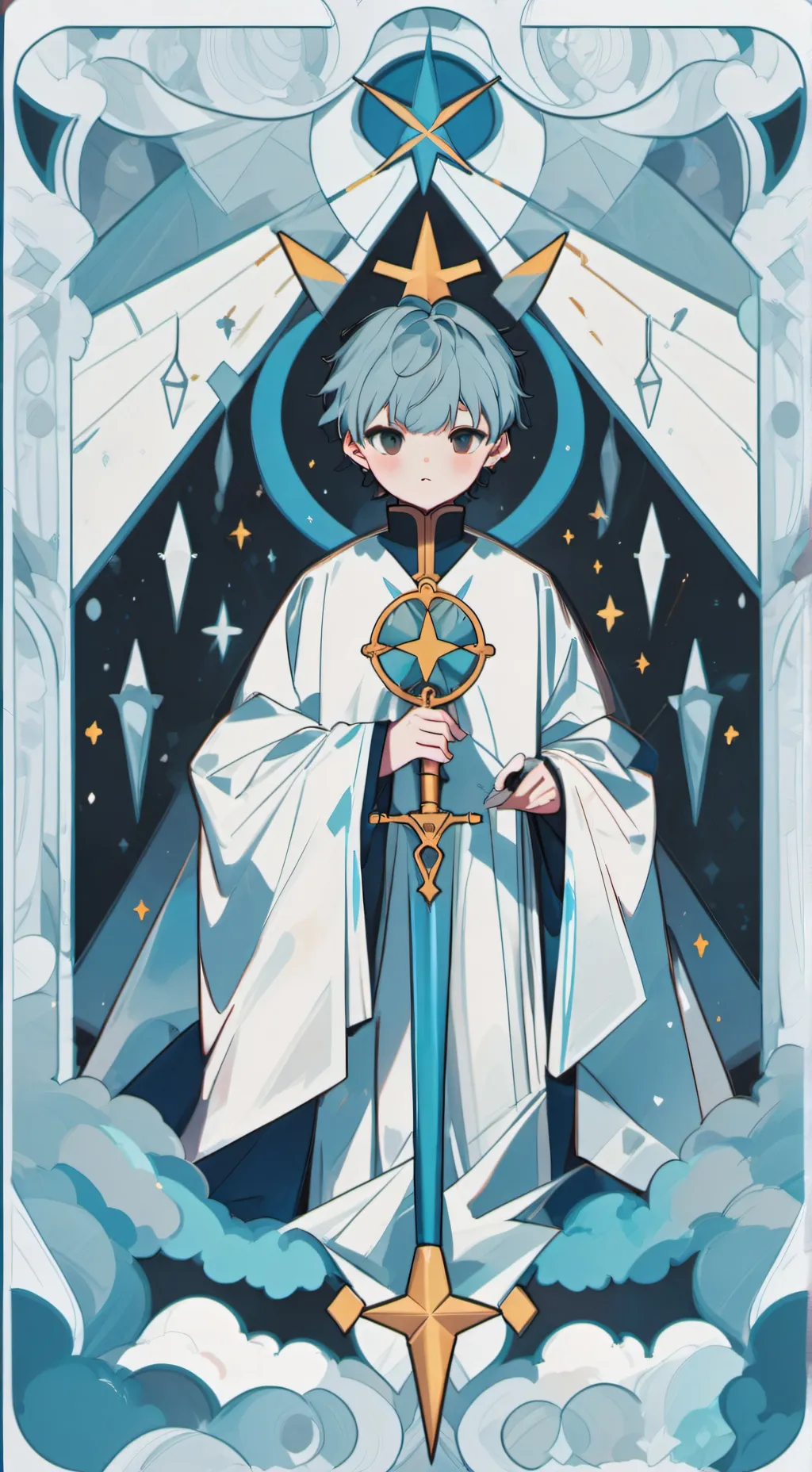 ai character: jjk curses  background