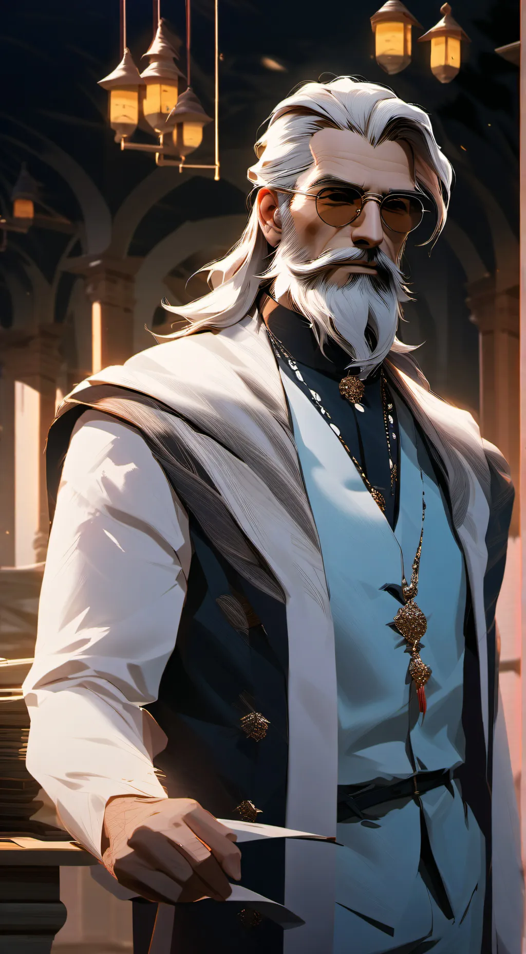 ai character: Mike (real helper) background