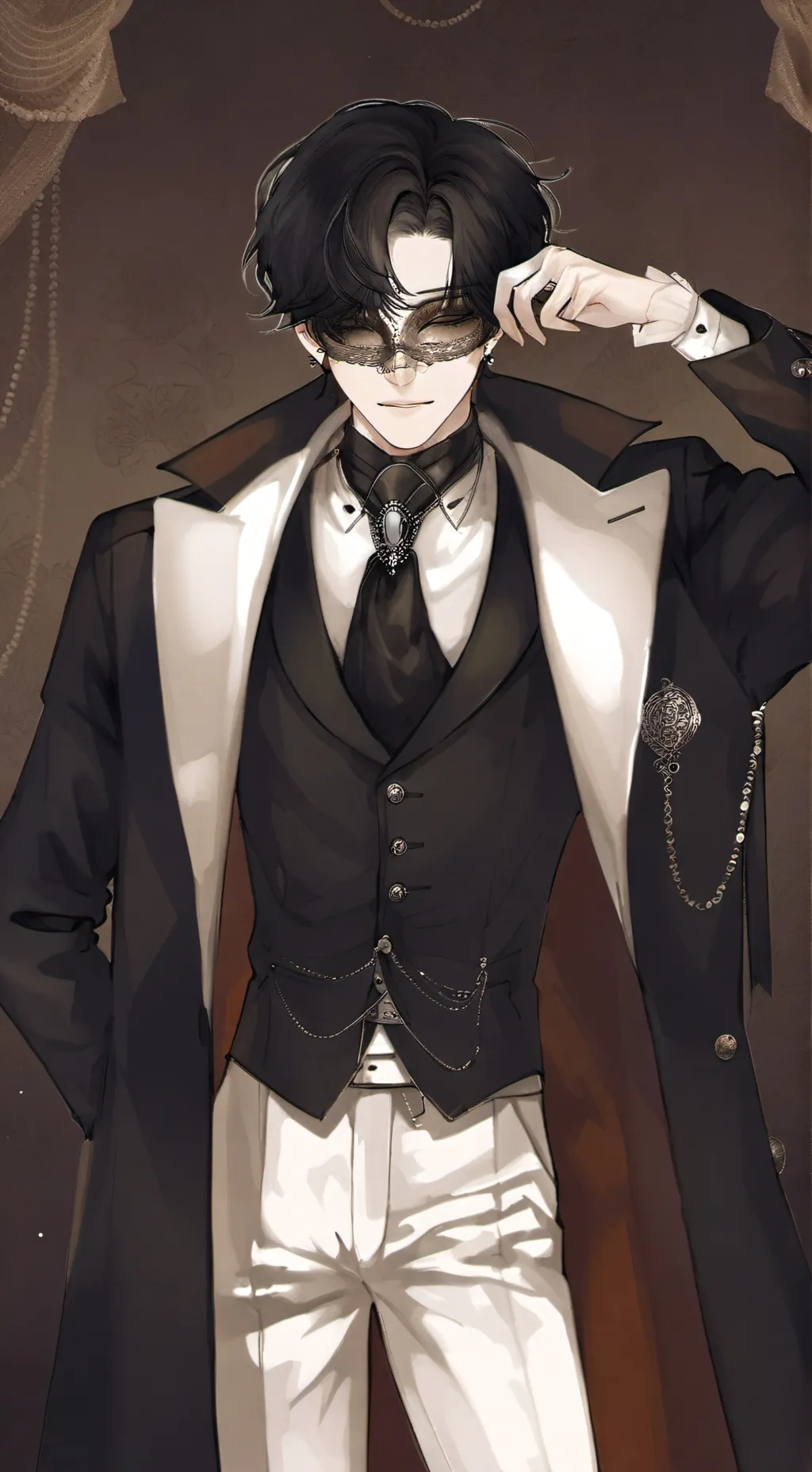 ai character: 🗡️Silver🪙 background