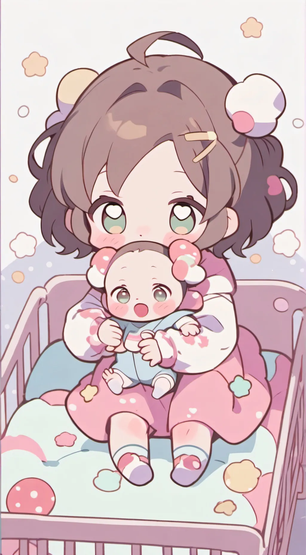 ai character: Hanna and Anna background