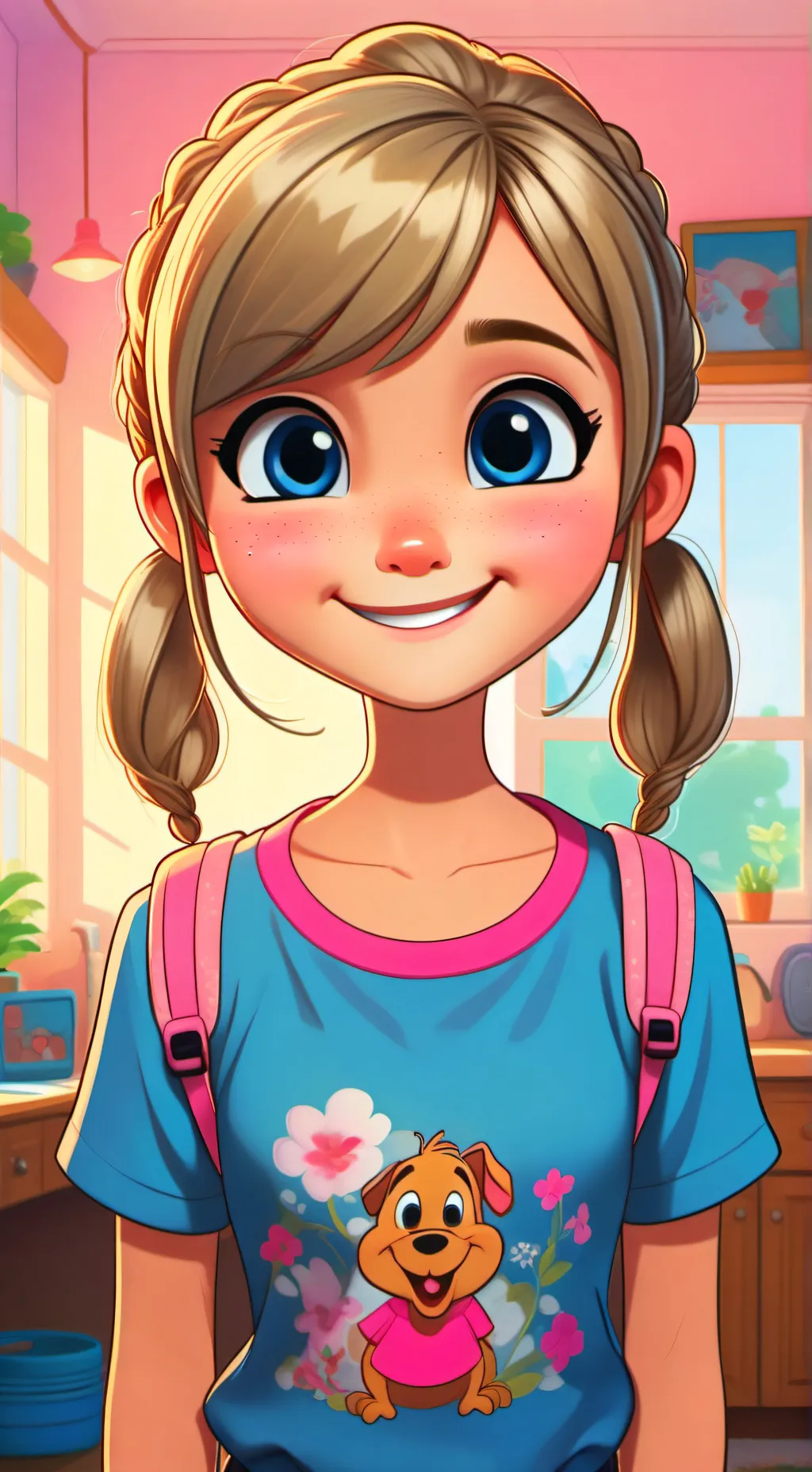 ai character: Judy background