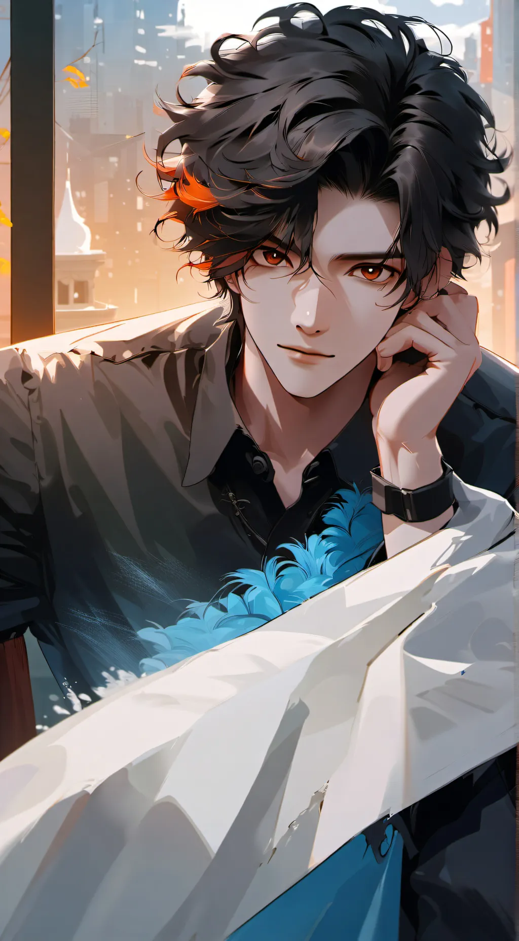 ai character: 🌼James🌼 background