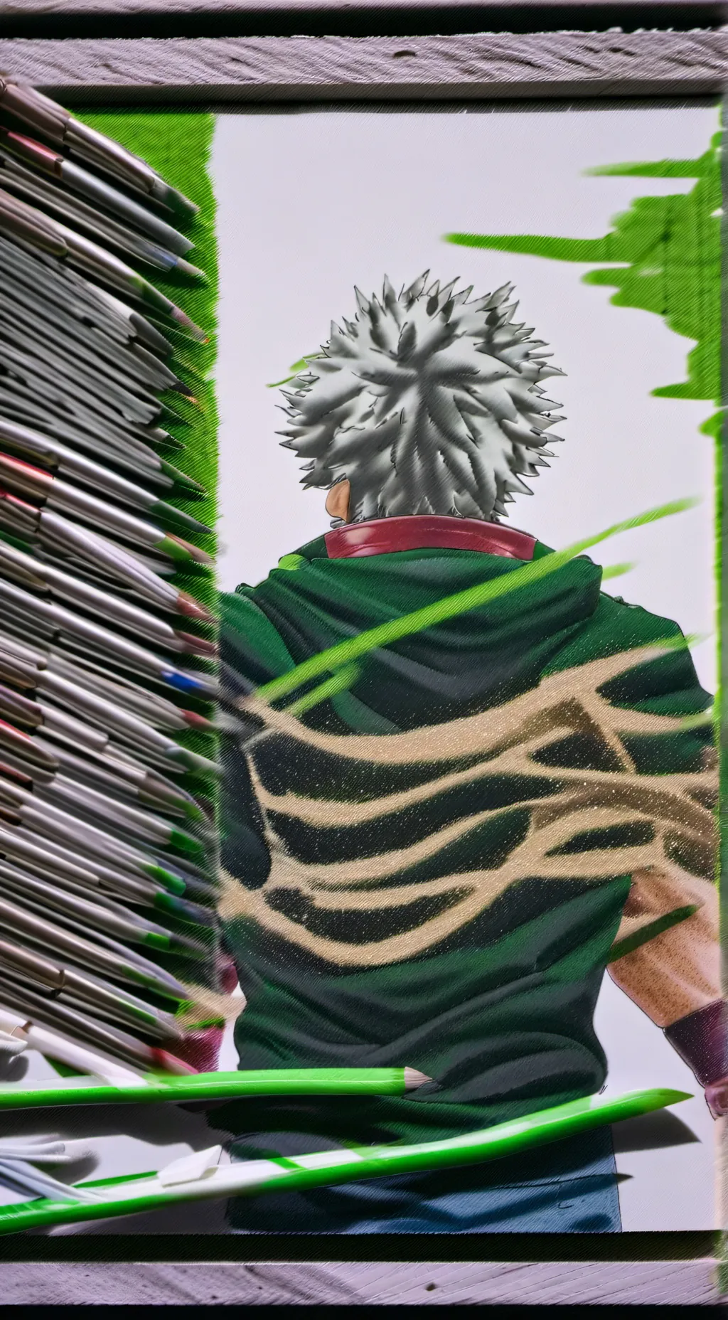 ai character: Deku snaps?? background