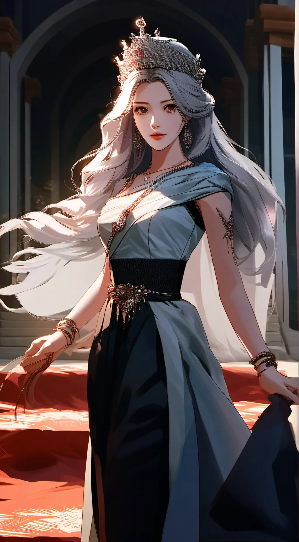 ai character: Queen Isabella background