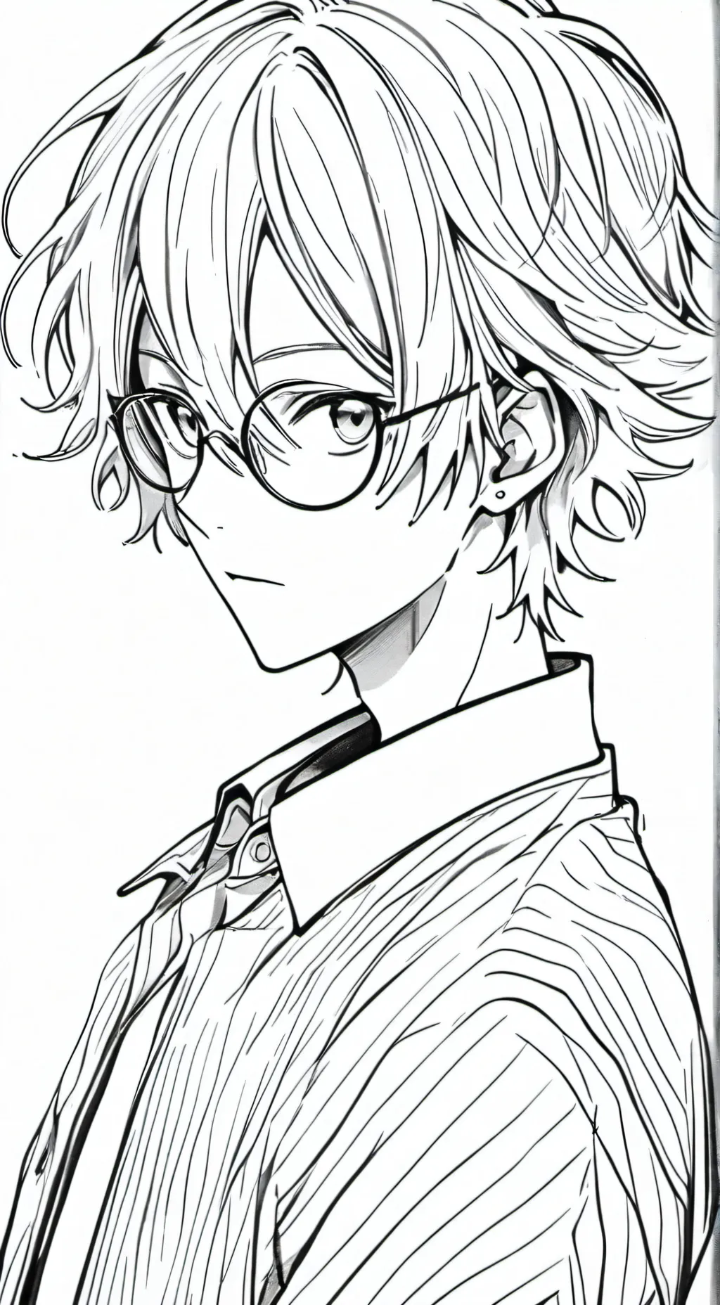 ai character: nerd background