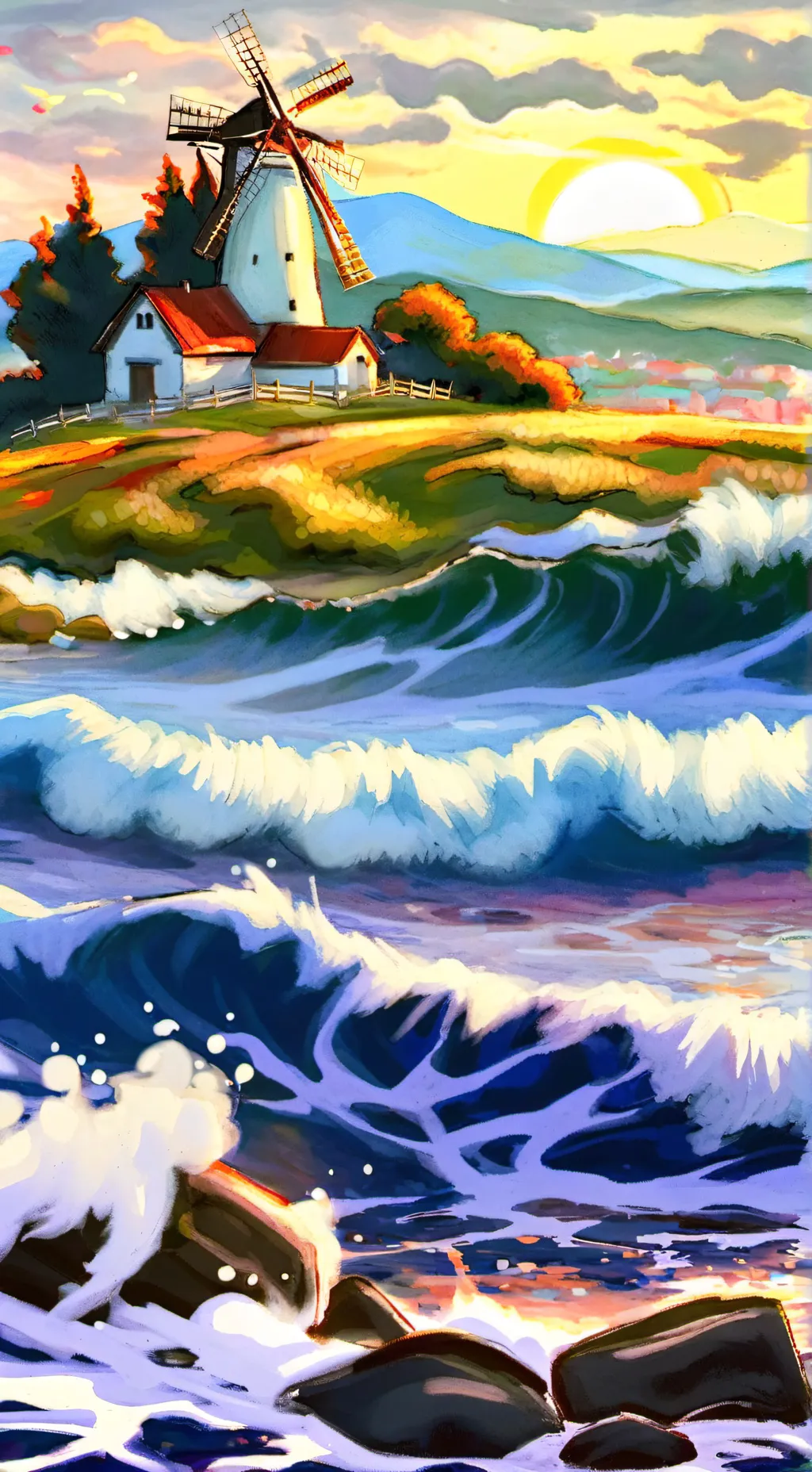 ai character: mha sleepover background