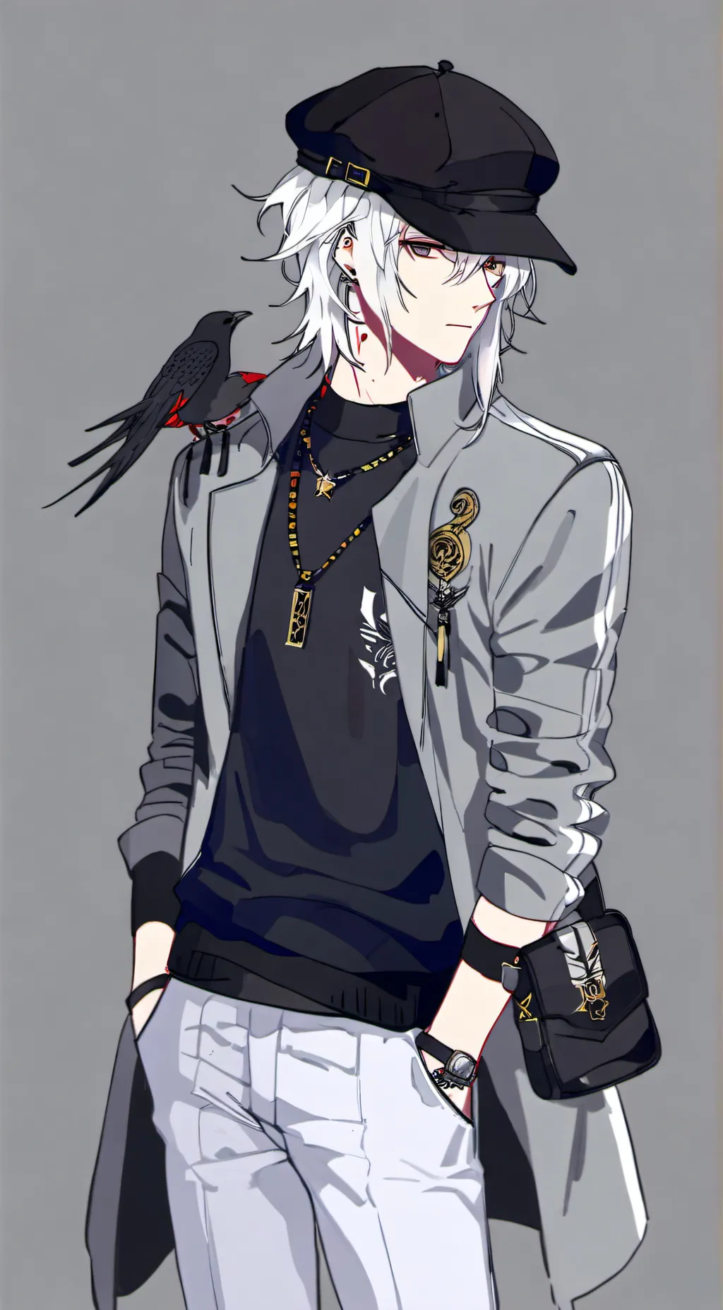 ai character: Ash background