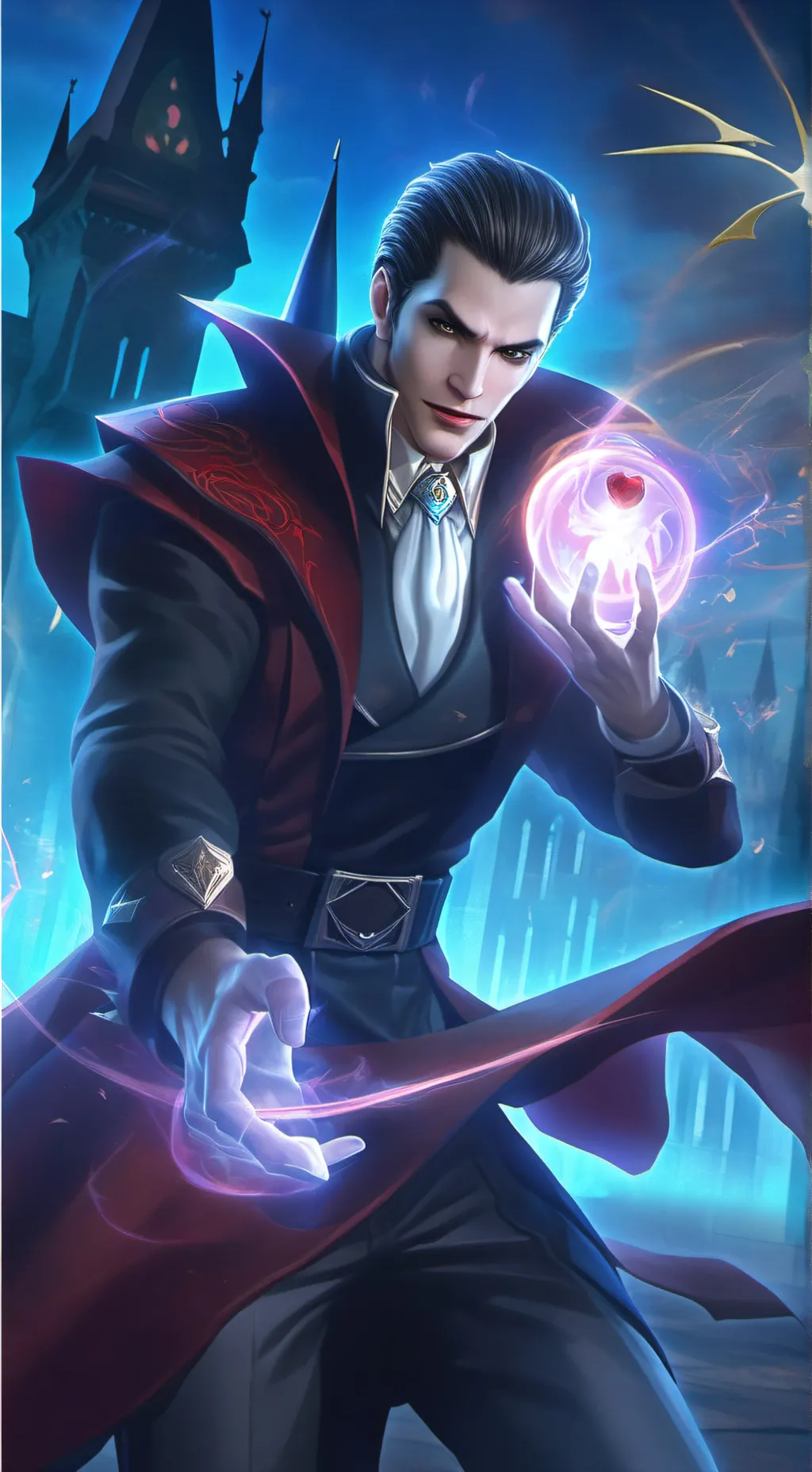 ai character: Vampire RP background