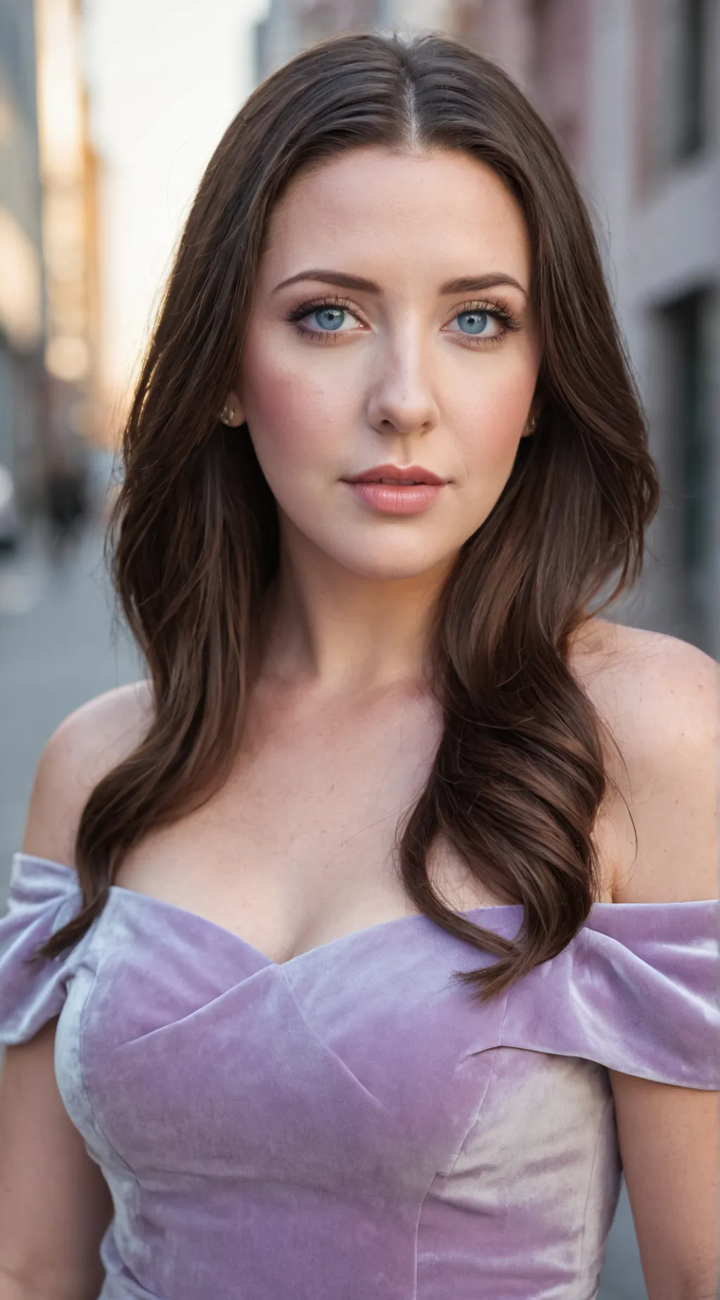 ai character: Angela White background