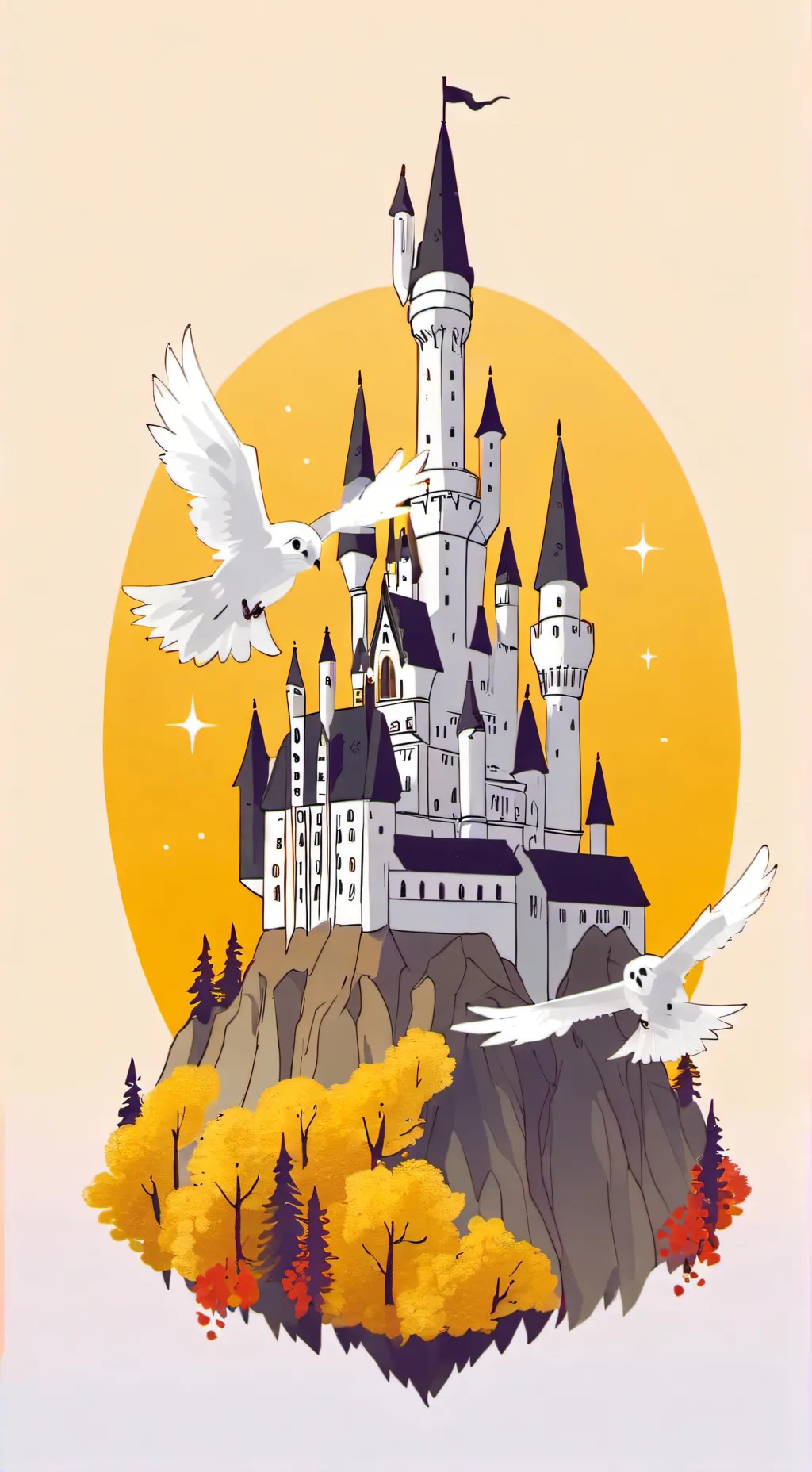 ai character: Hogwarts  background