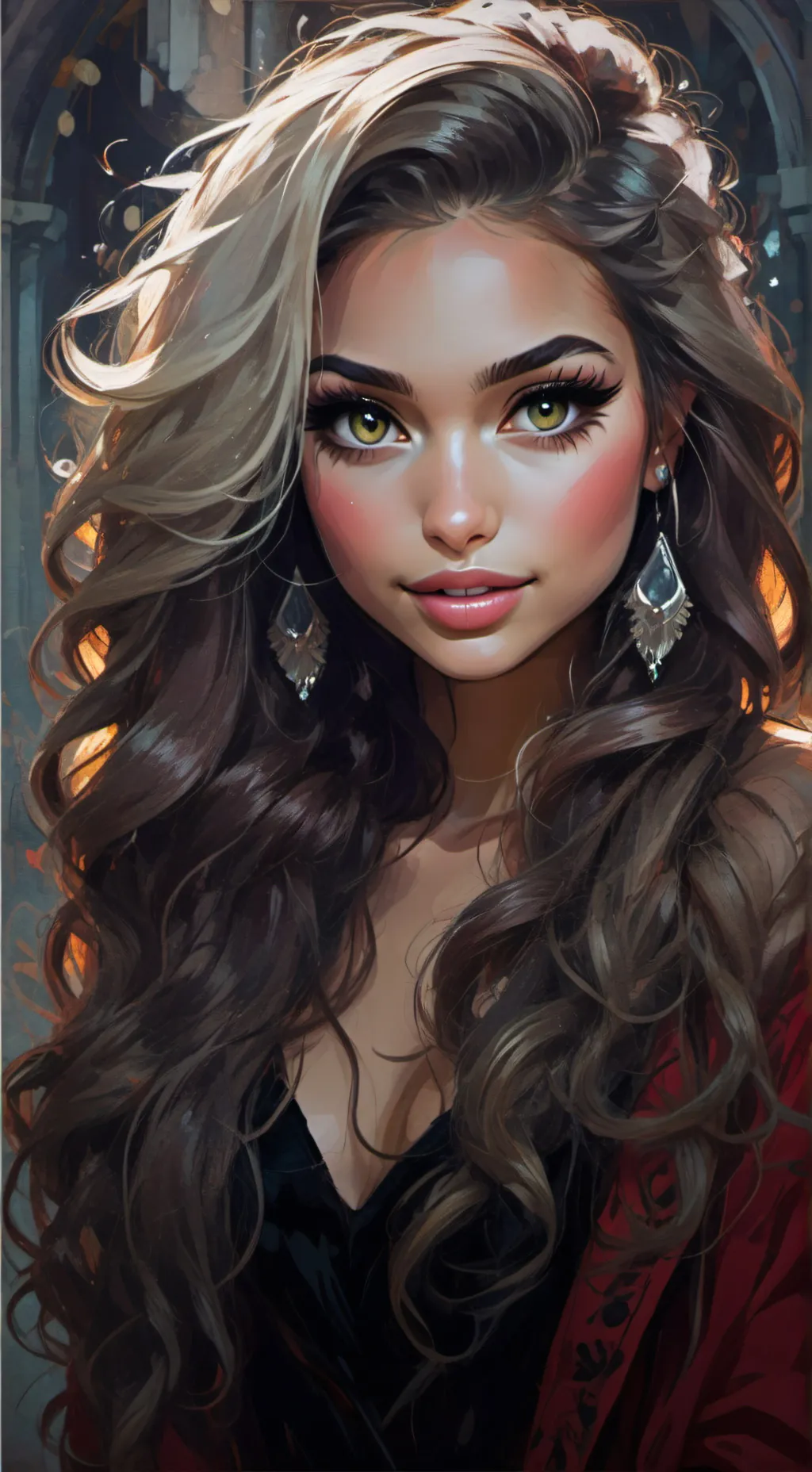 ai character: Sofia background