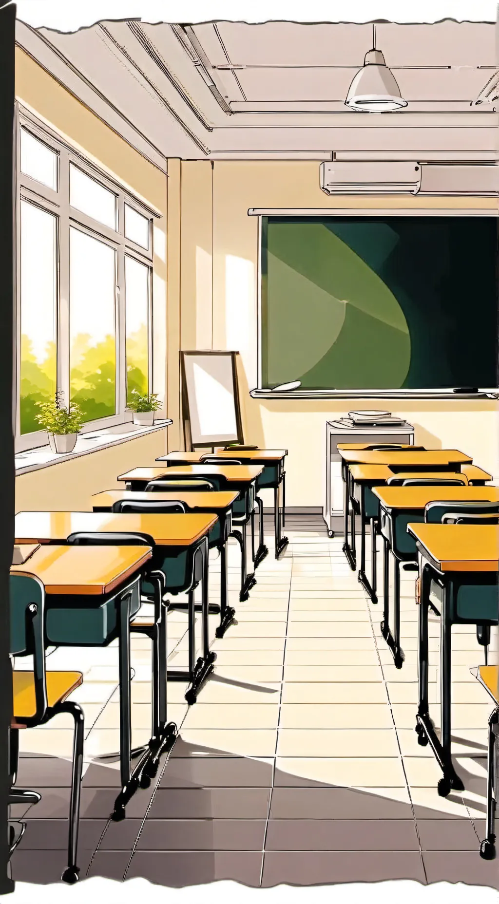 ai character: CLASS 1 A background