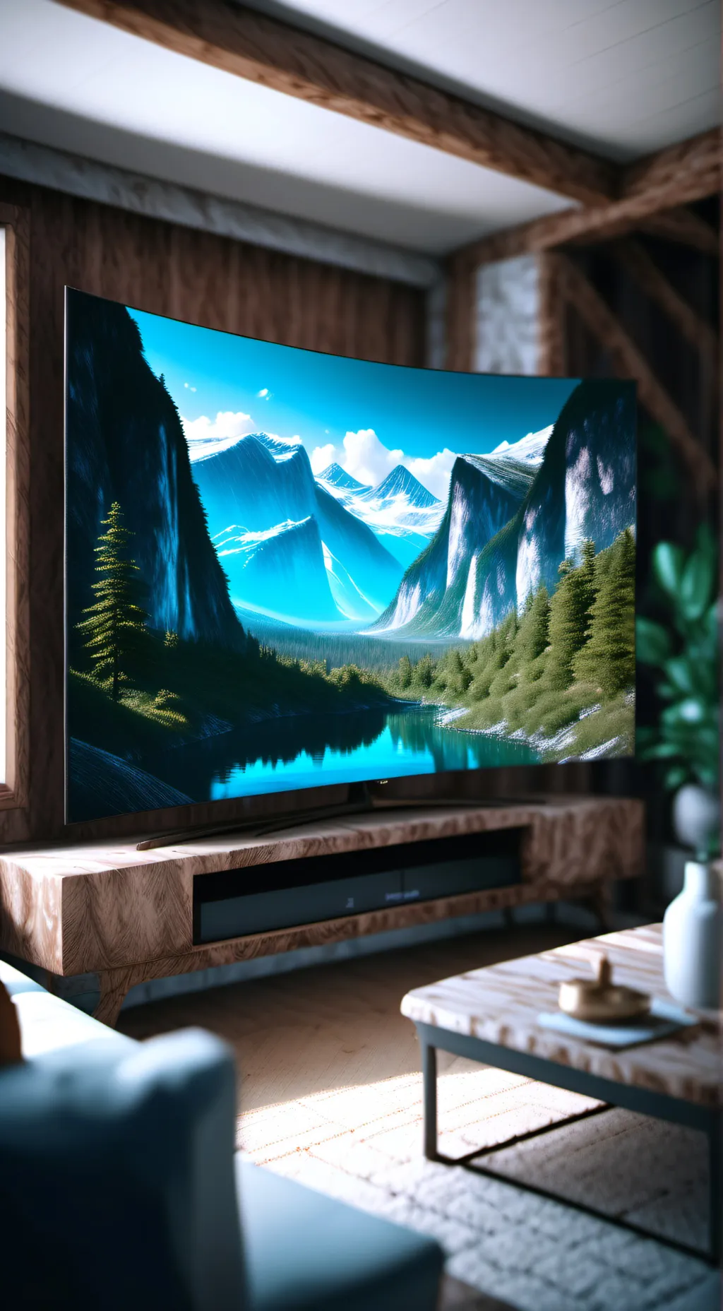 ai character: Sonic movie night background