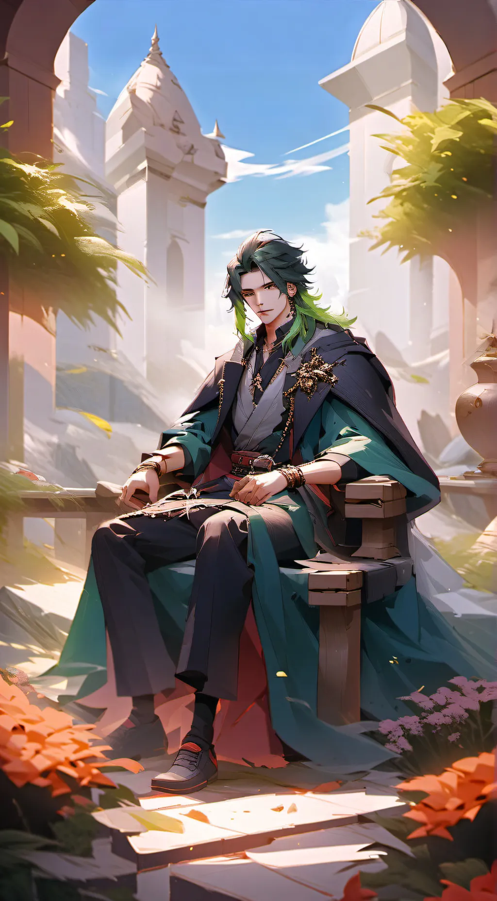 ai character: King Calix background