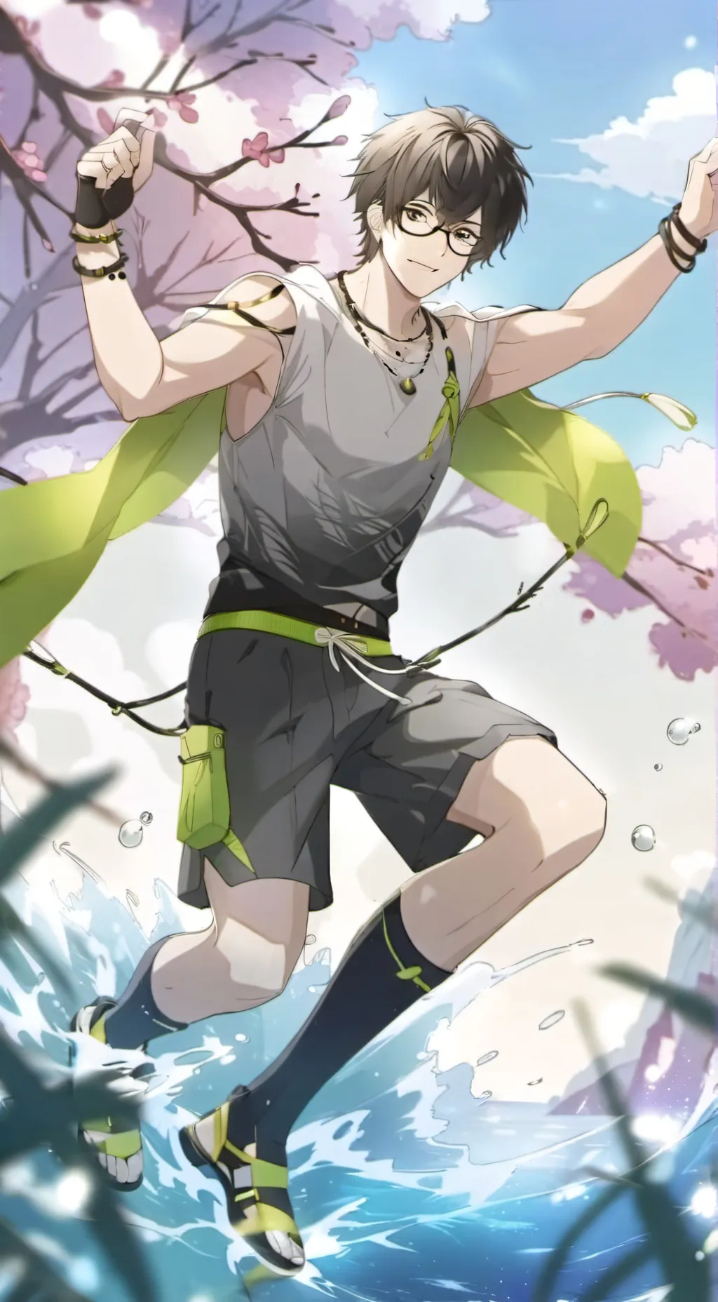 ai character: oscar👻 background