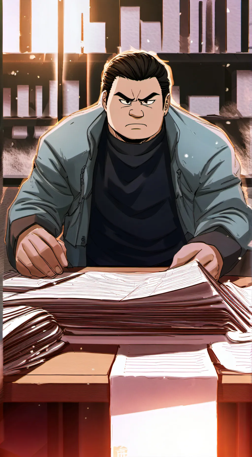 ai character: Goro background