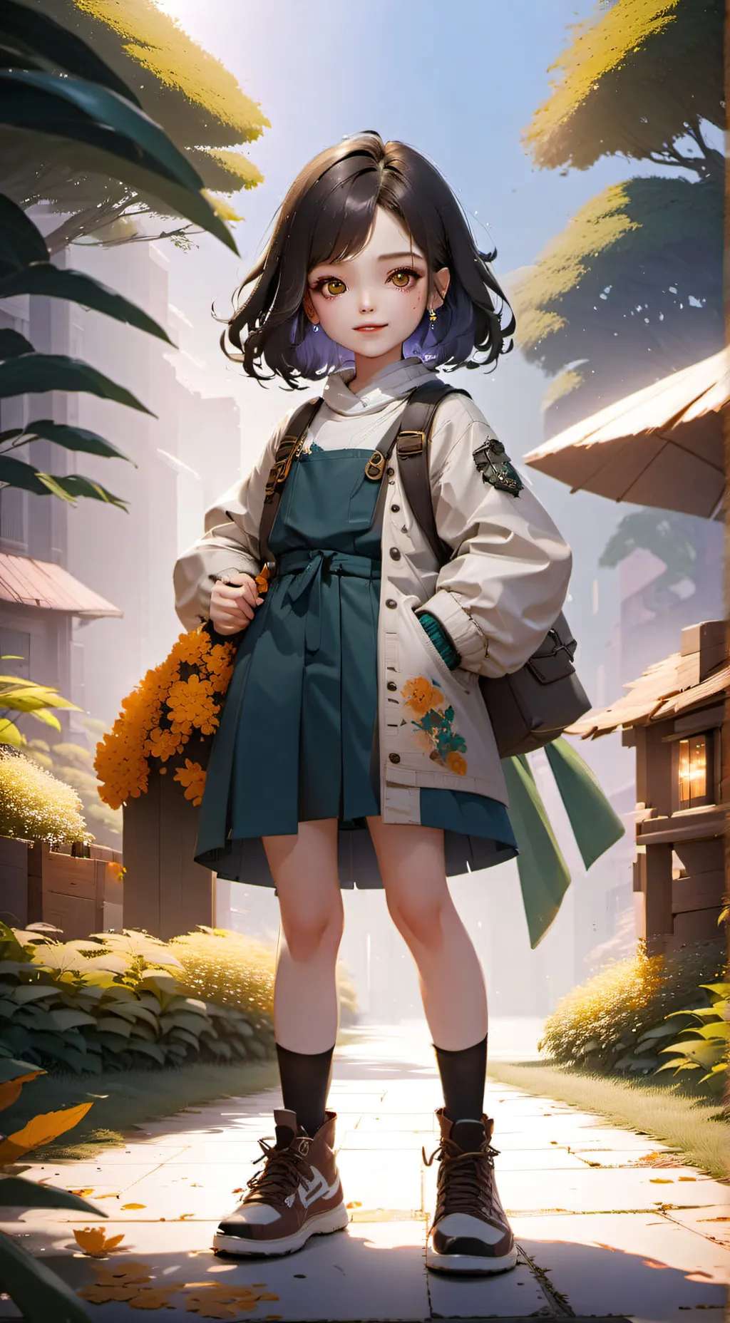 ai character: Bea background