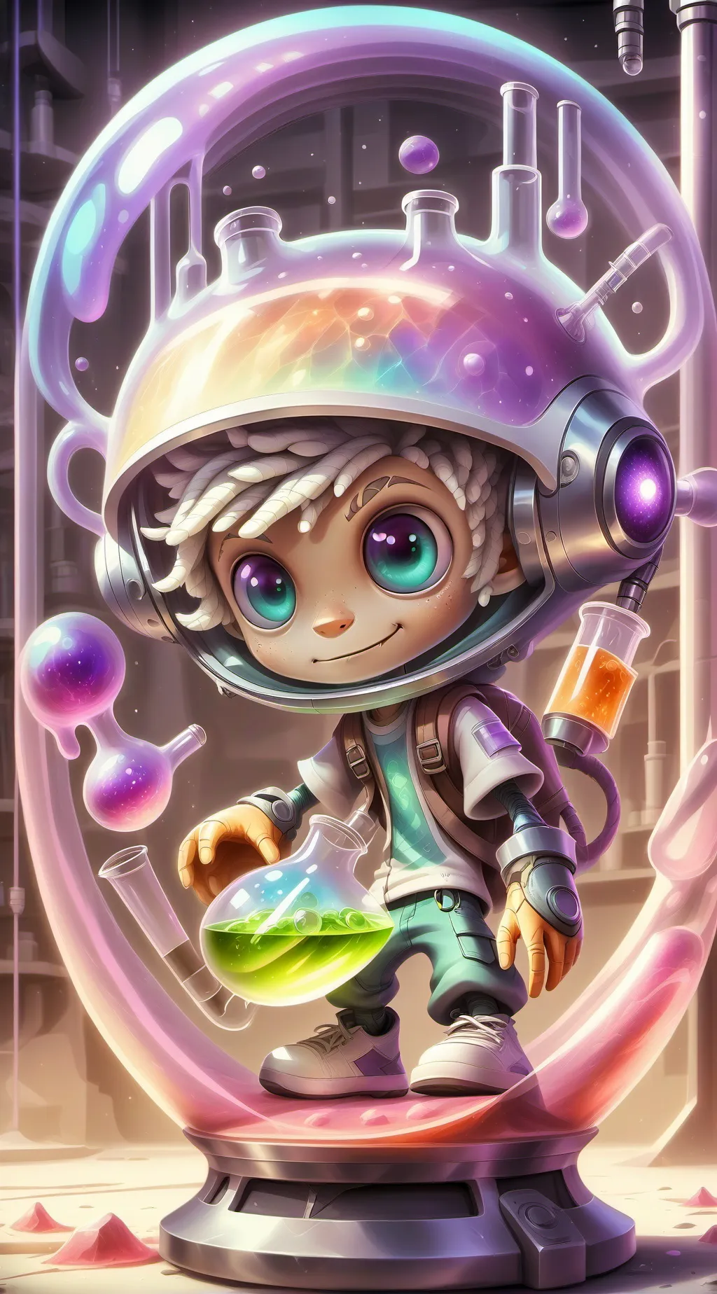 ai character: Lynzyl background