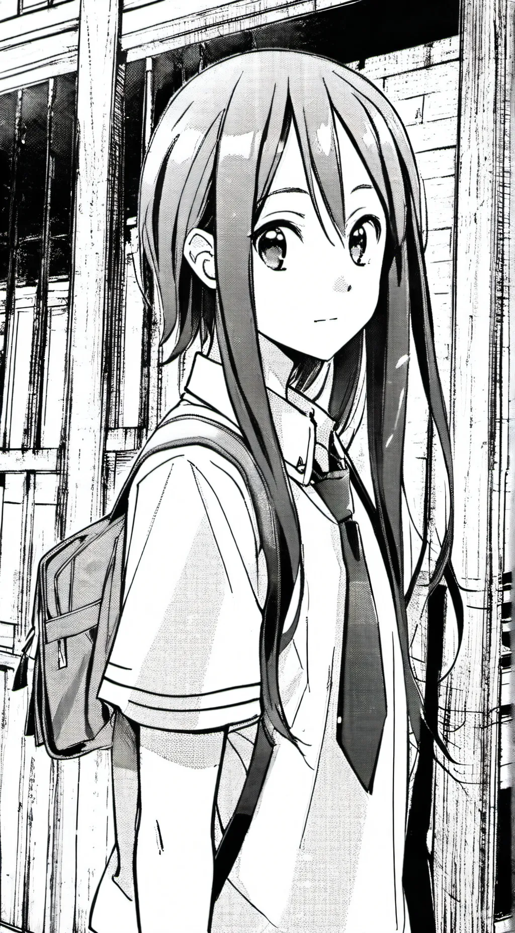 ai character: CRK high school au background