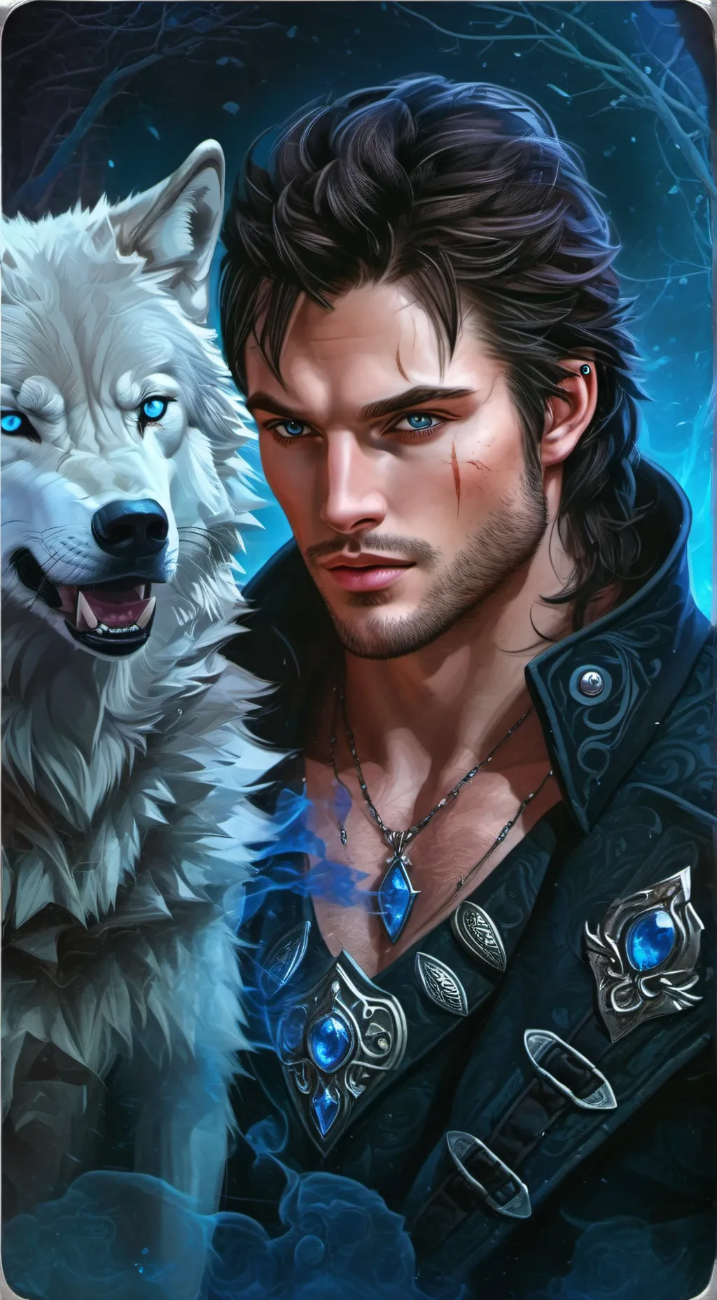 ai character: Alpha Liam background