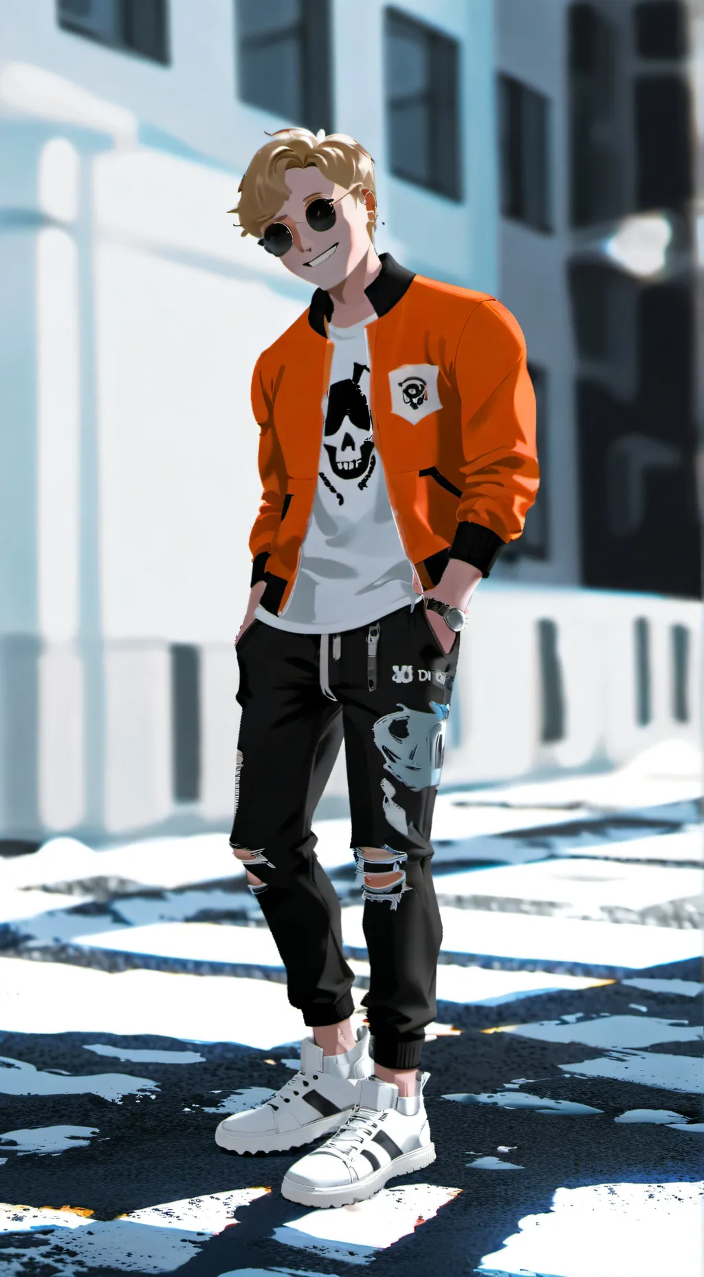 ai character: MDgaming_B background
