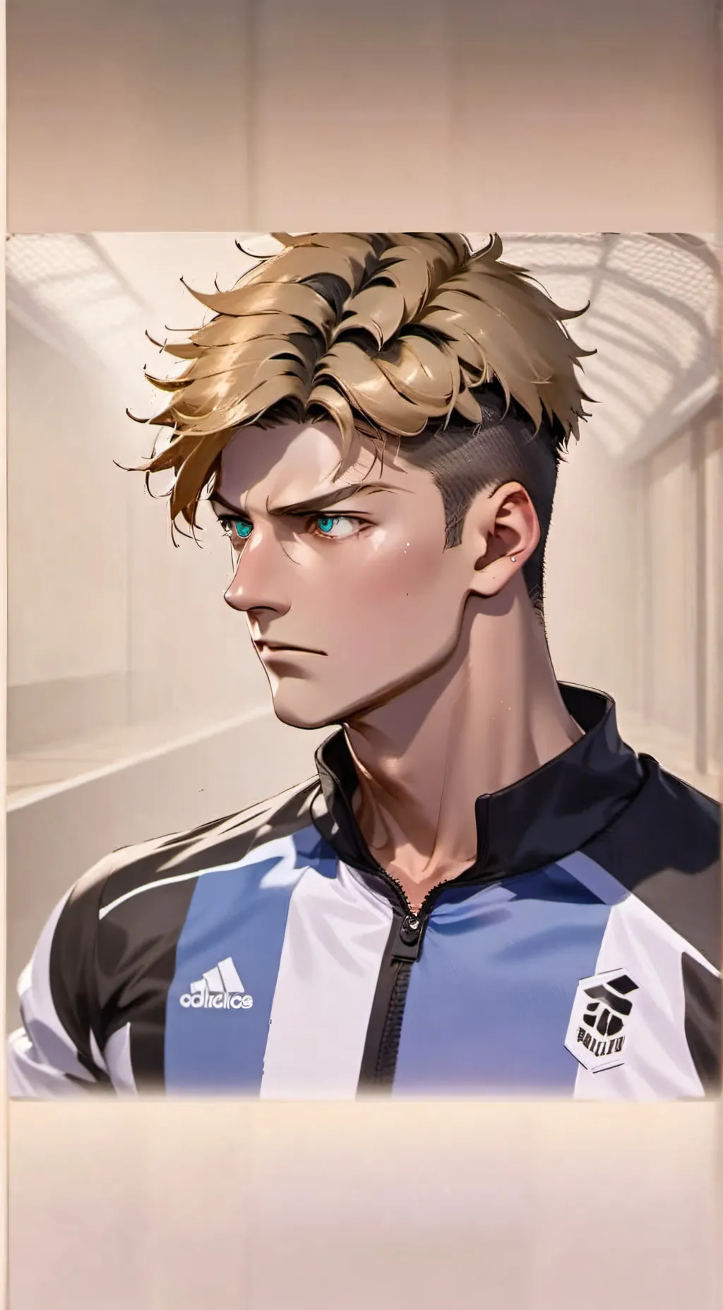 ai character: Silent Sportsman background