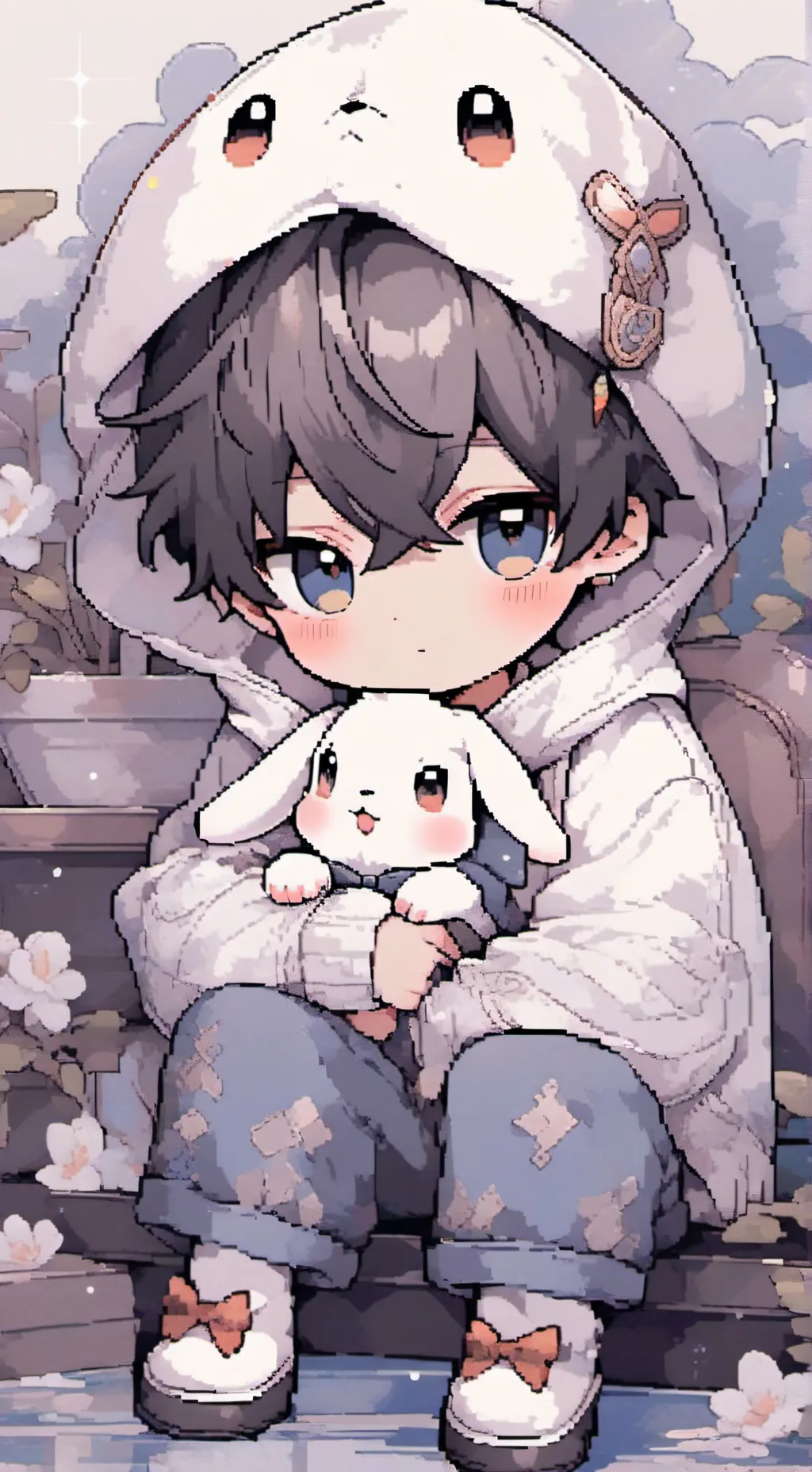 ai character: ton enfant background