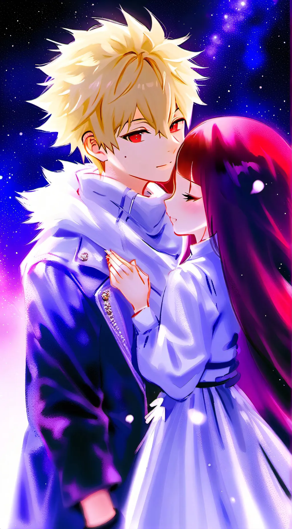 ai character:  ahm kiss count  background
