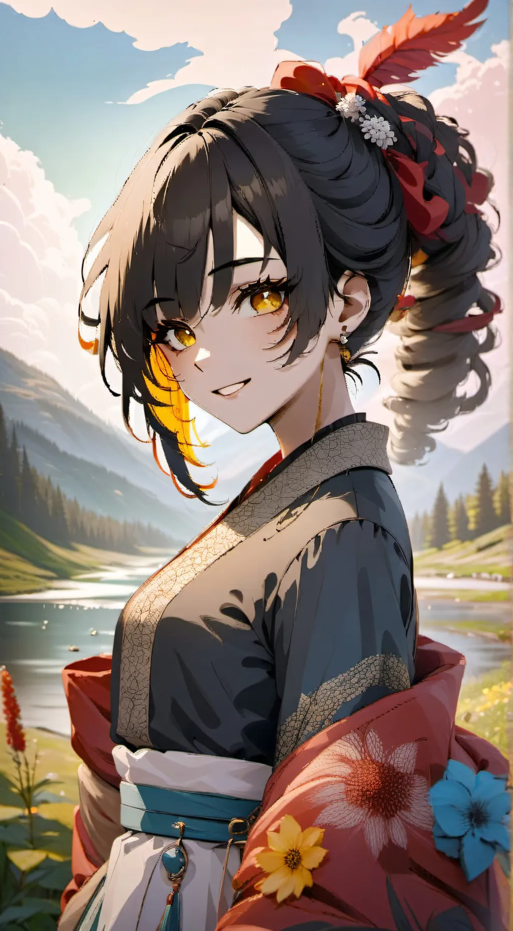 ai character: María  background