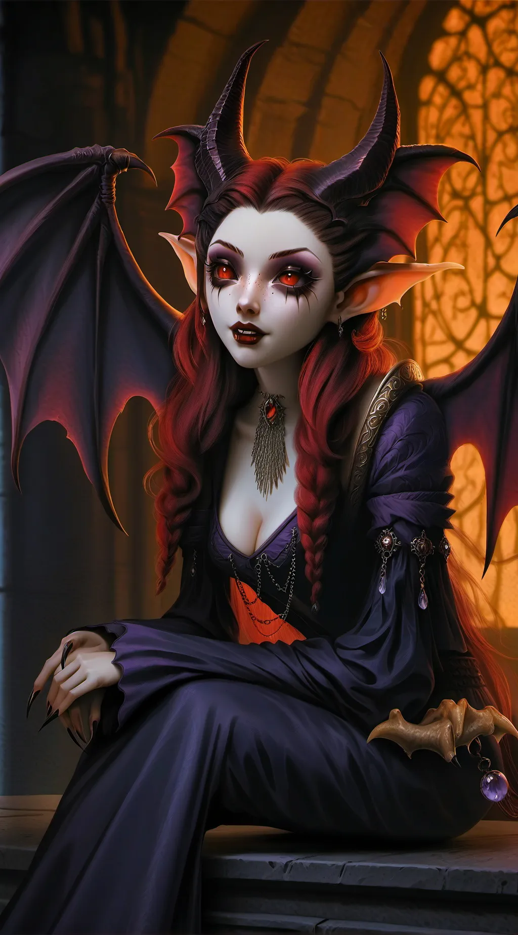 ai character: Veshka background