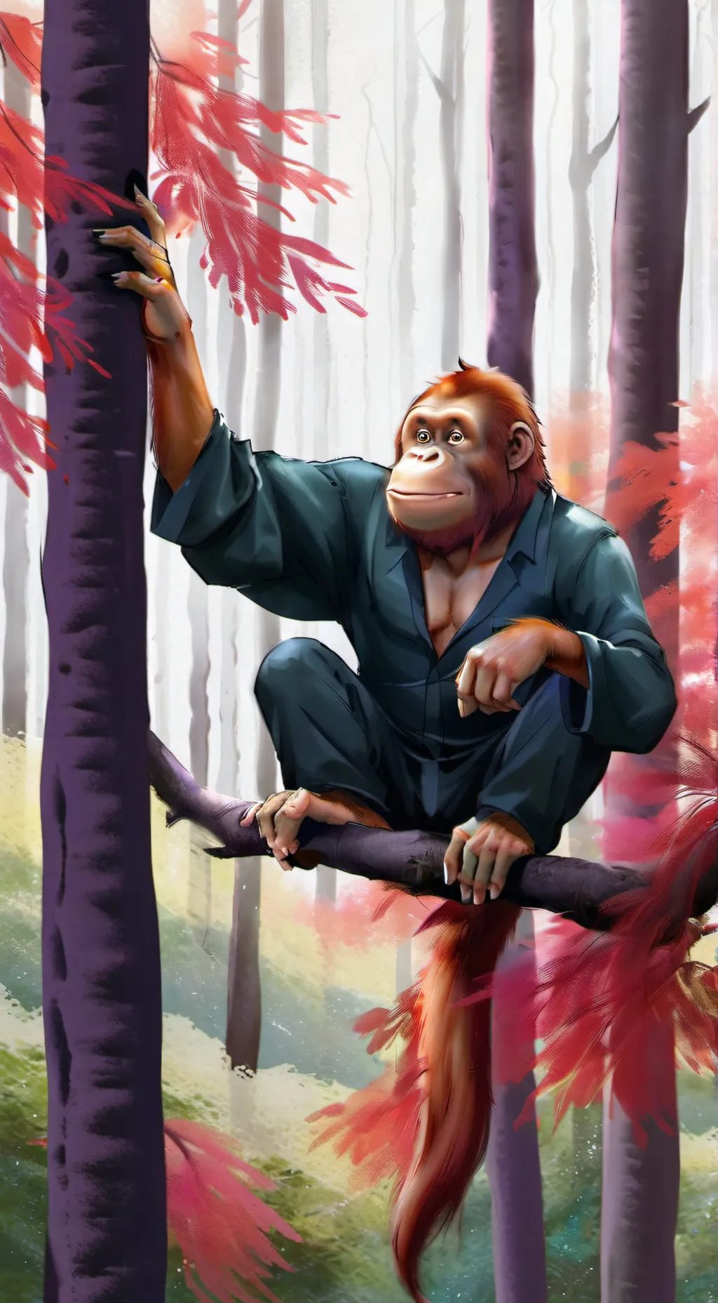 ai character: dogday..-WAIT WHAT background