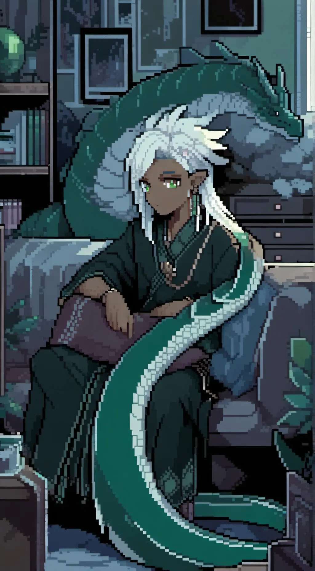 ai character: Cayden background