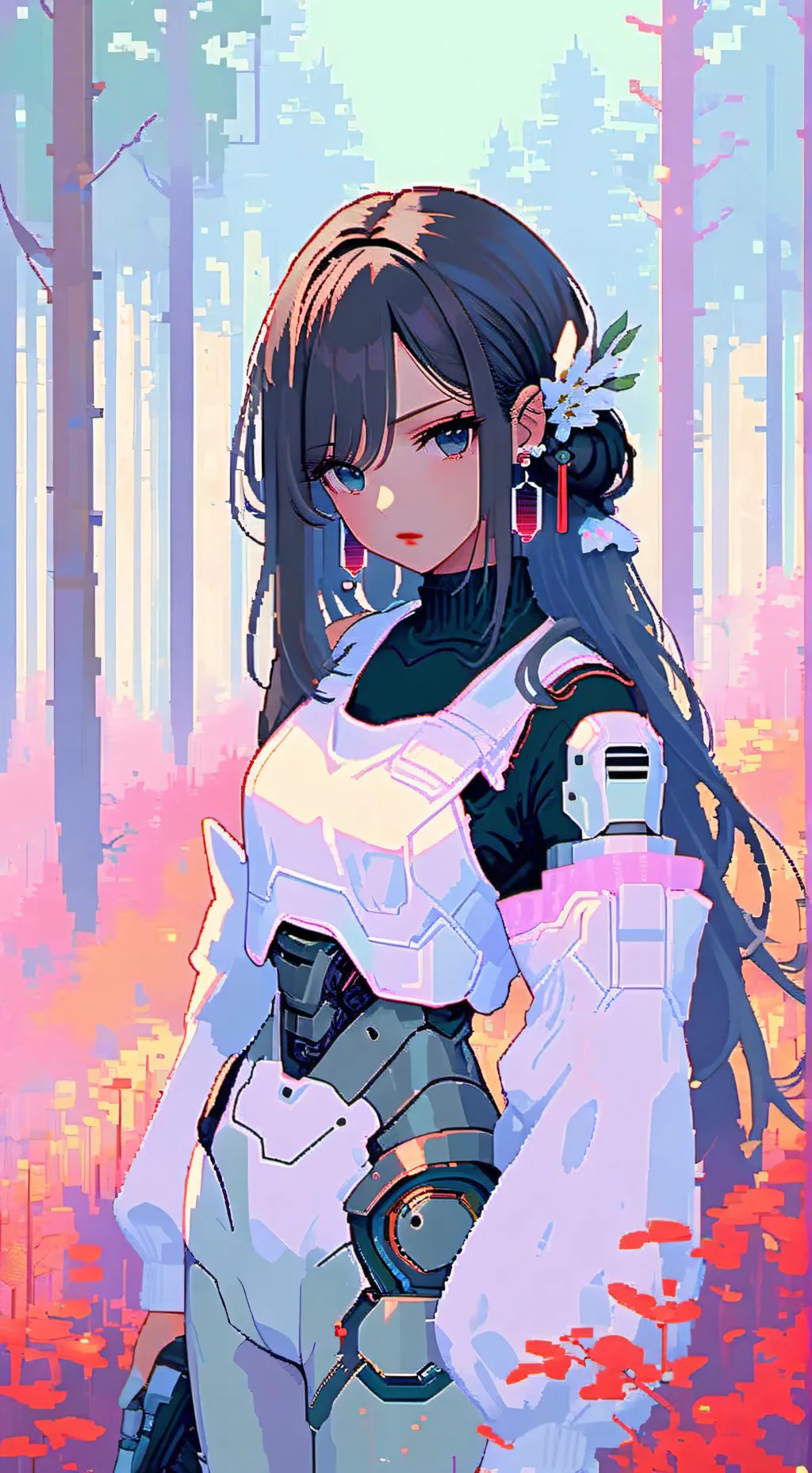 ai character: Ari  background