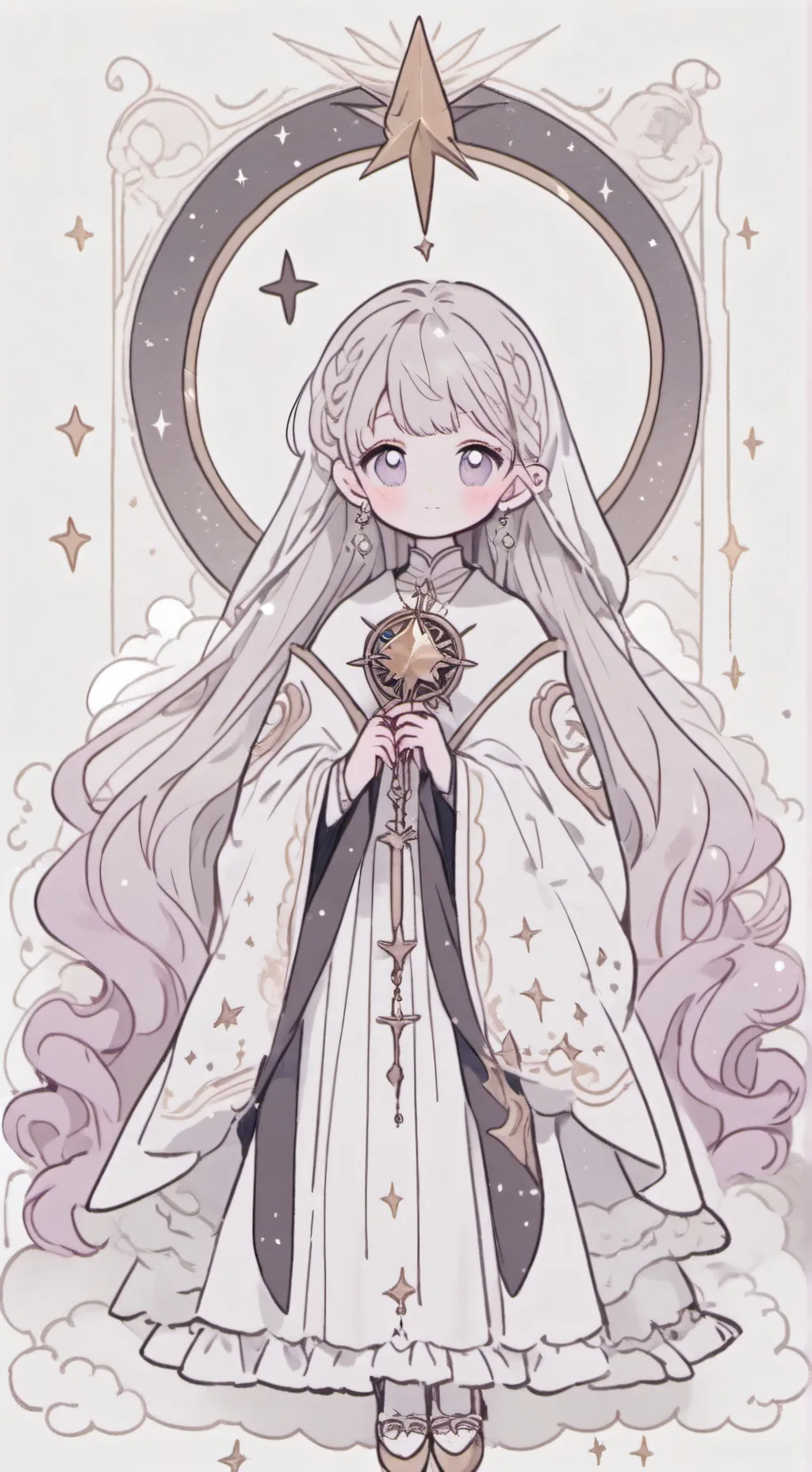 ai character: élodie background