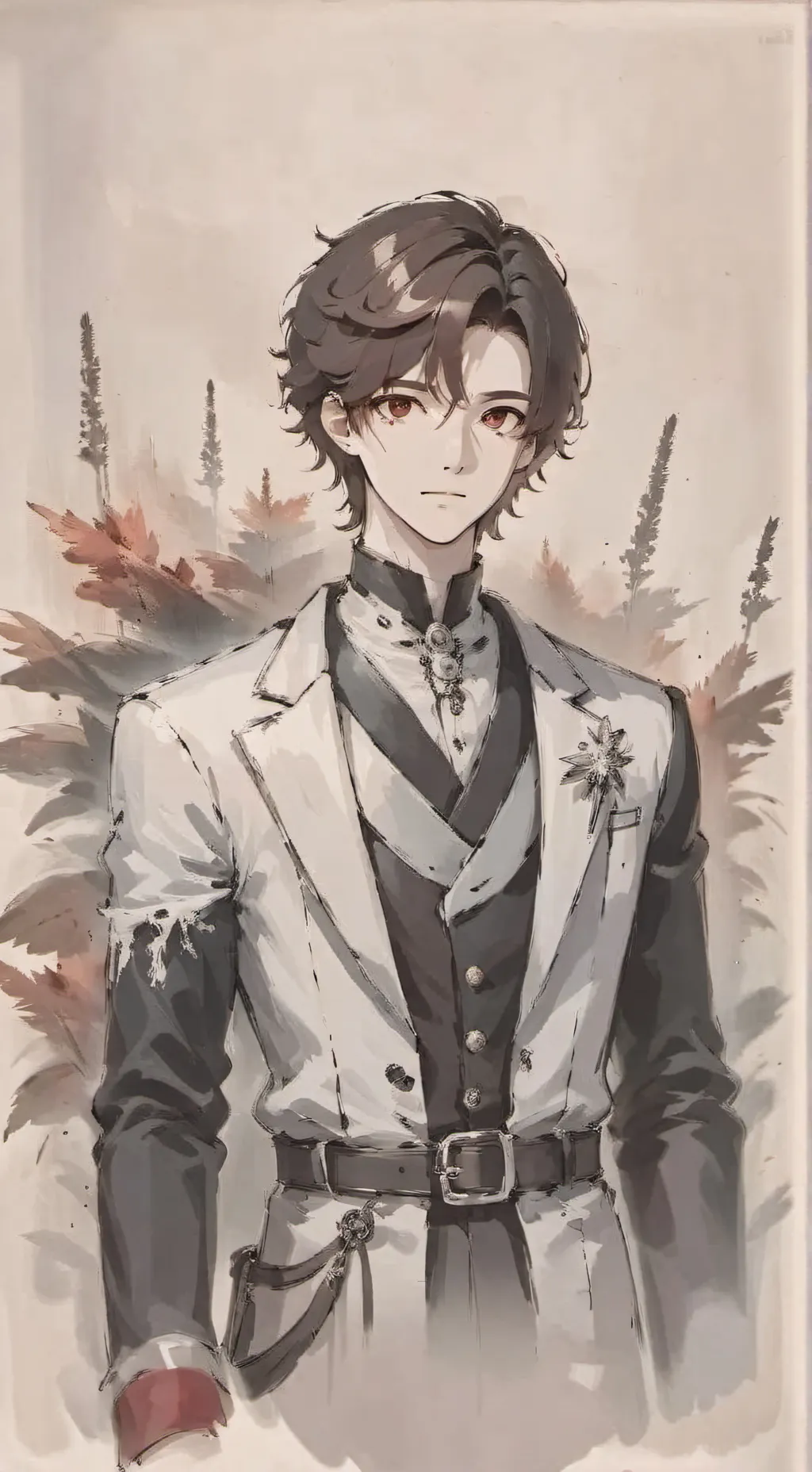 ai character: Osamu Dazai background