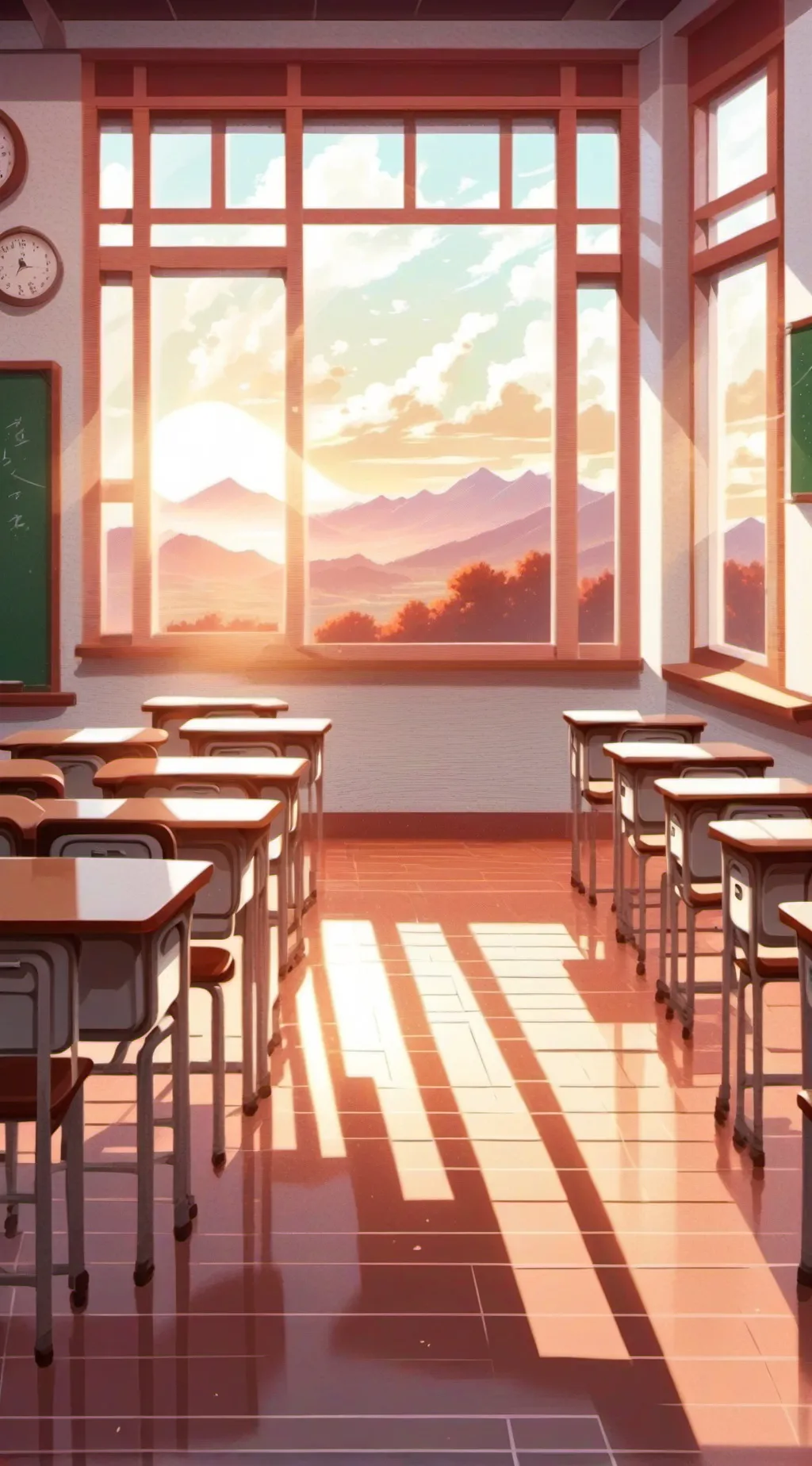 ai character: new student? background